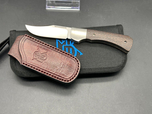 MBK (Monterey Bay Knives) Iron Horse micarta scales w/K390 blade