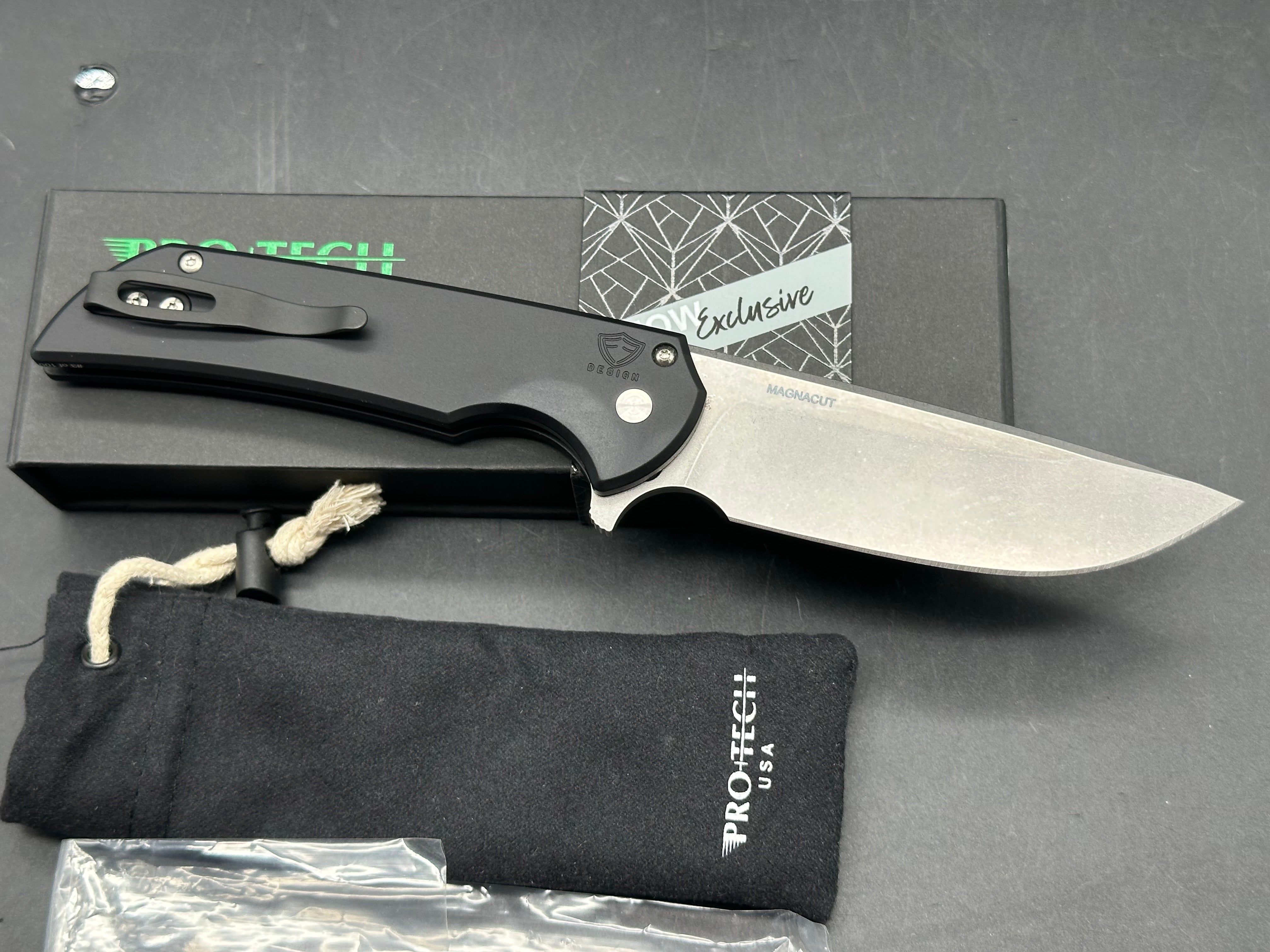 Protech Mordax Button Lock Flipper - Blade Show Atlanta 2026 Exclusive #3/100