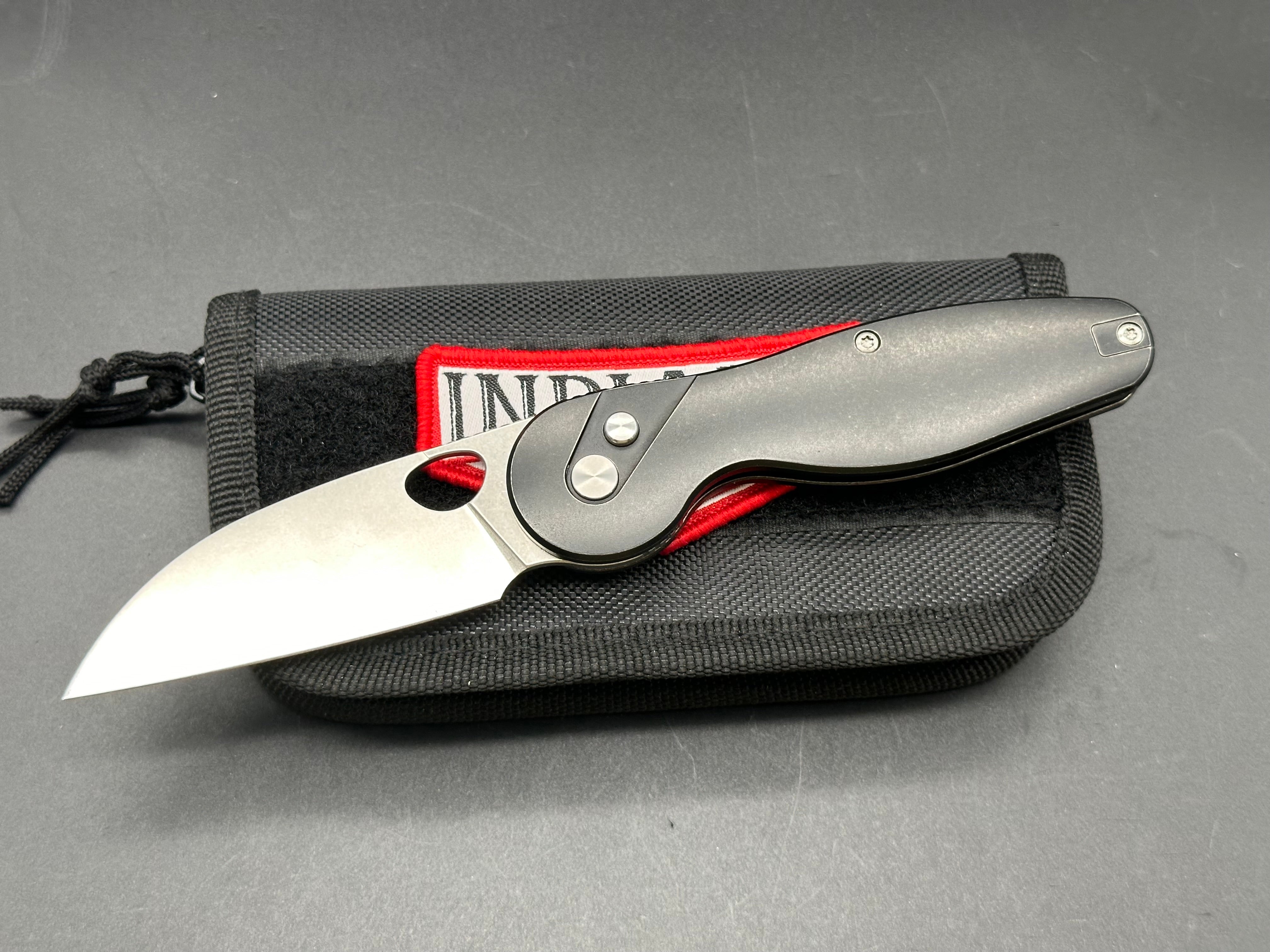 Indiana Knives EDZ titanium w/Vanax blade