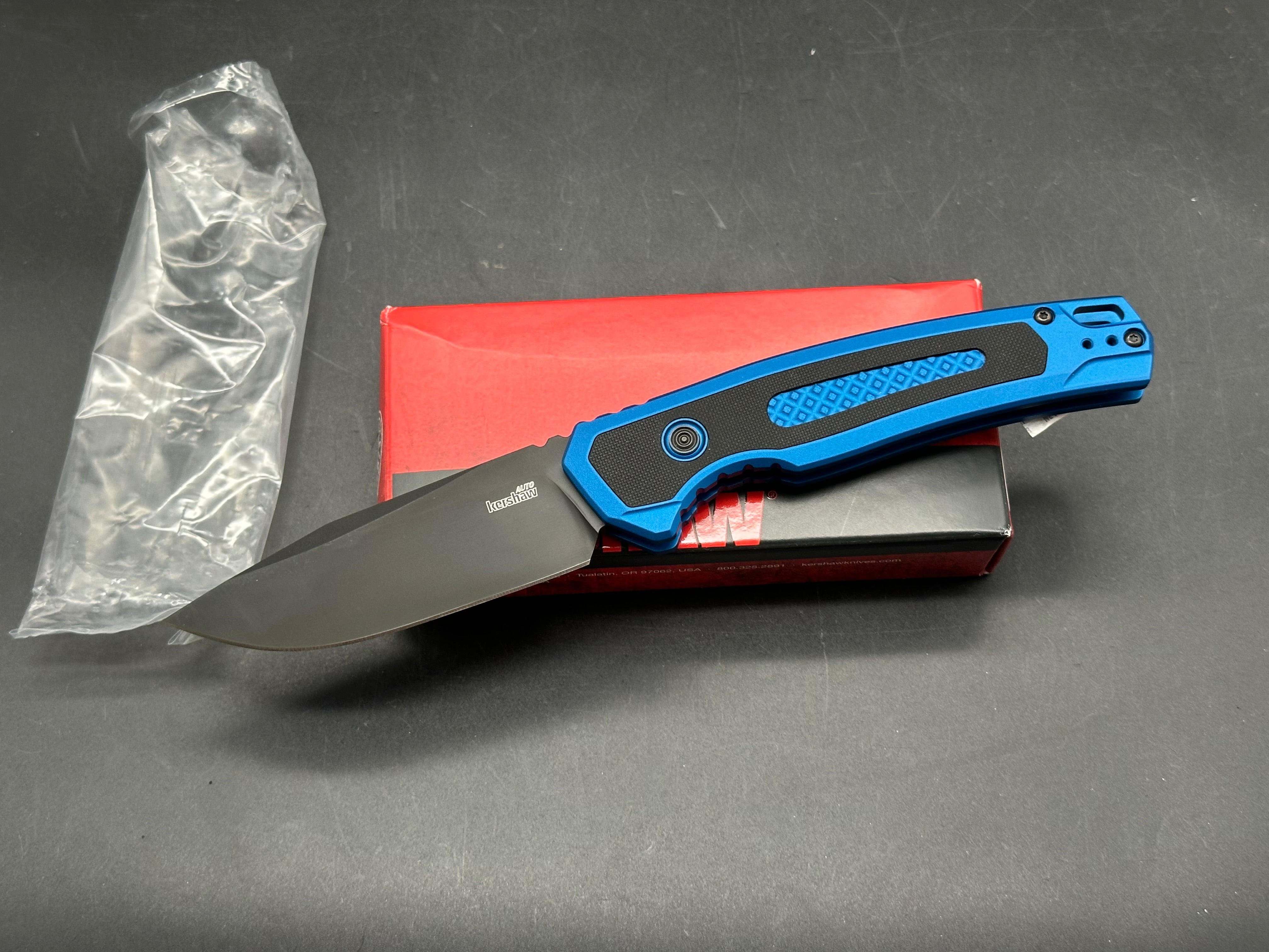 Kershaw Launch 21 Blue Aluminum Handles CPM M4