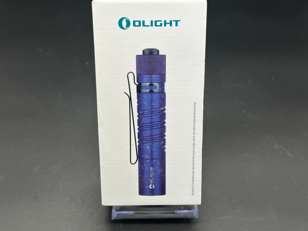 Olight i5R Ice Flower Periwinkle blue 350 lumen rechargeable flashligh