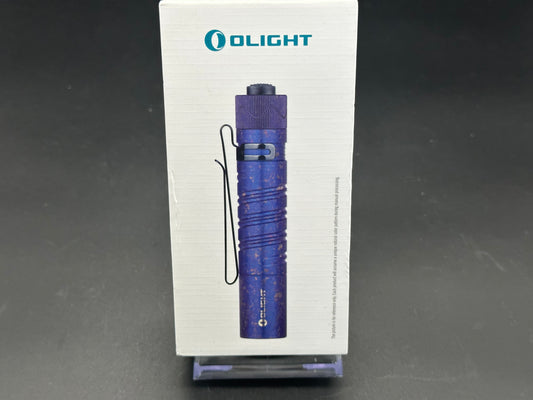 Olight i5R Ice Flower Periwinkle blue 350 lumen rechargeable flashlight