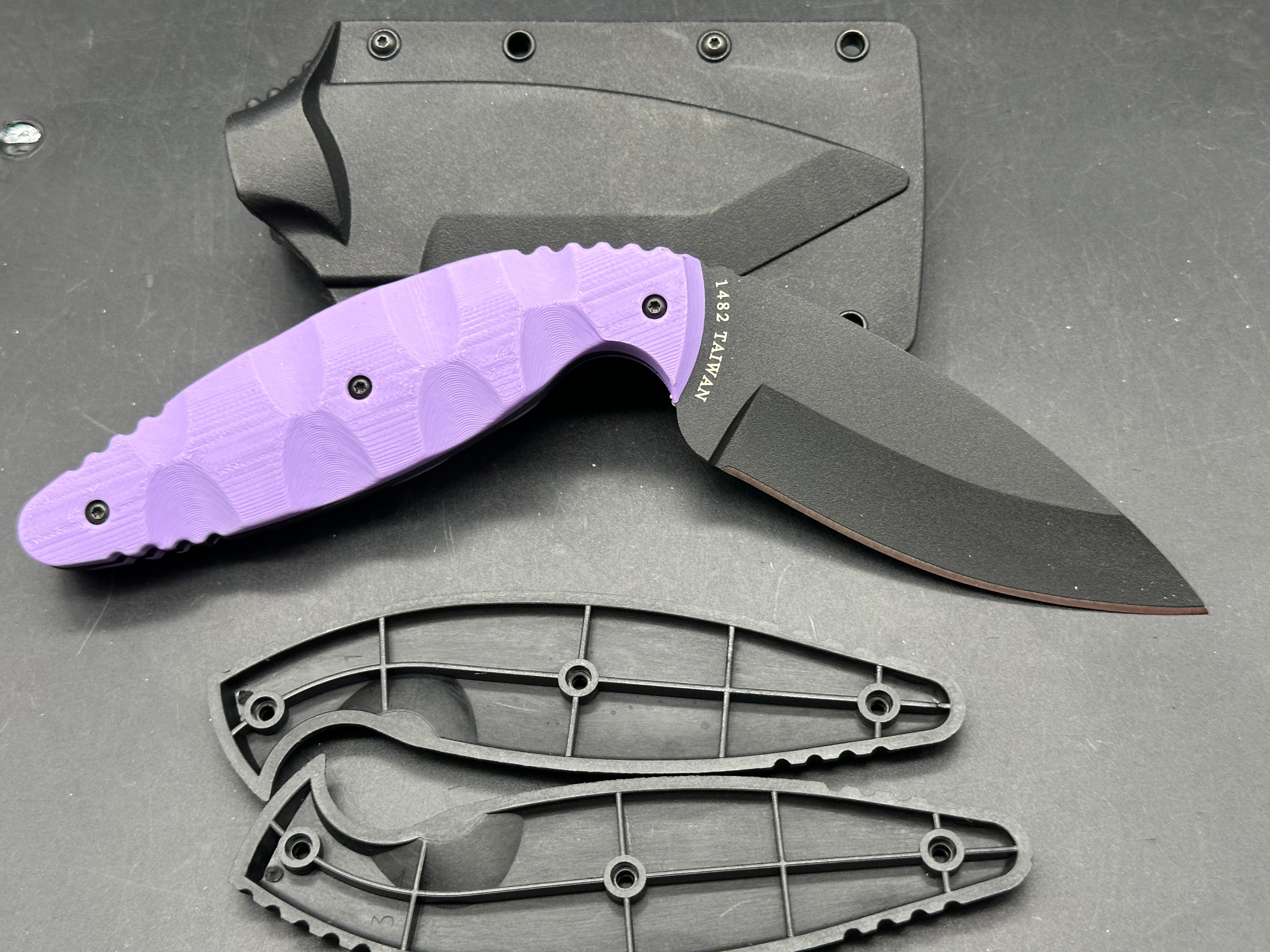 KA-BAR large TDI/AUS-8A blade
