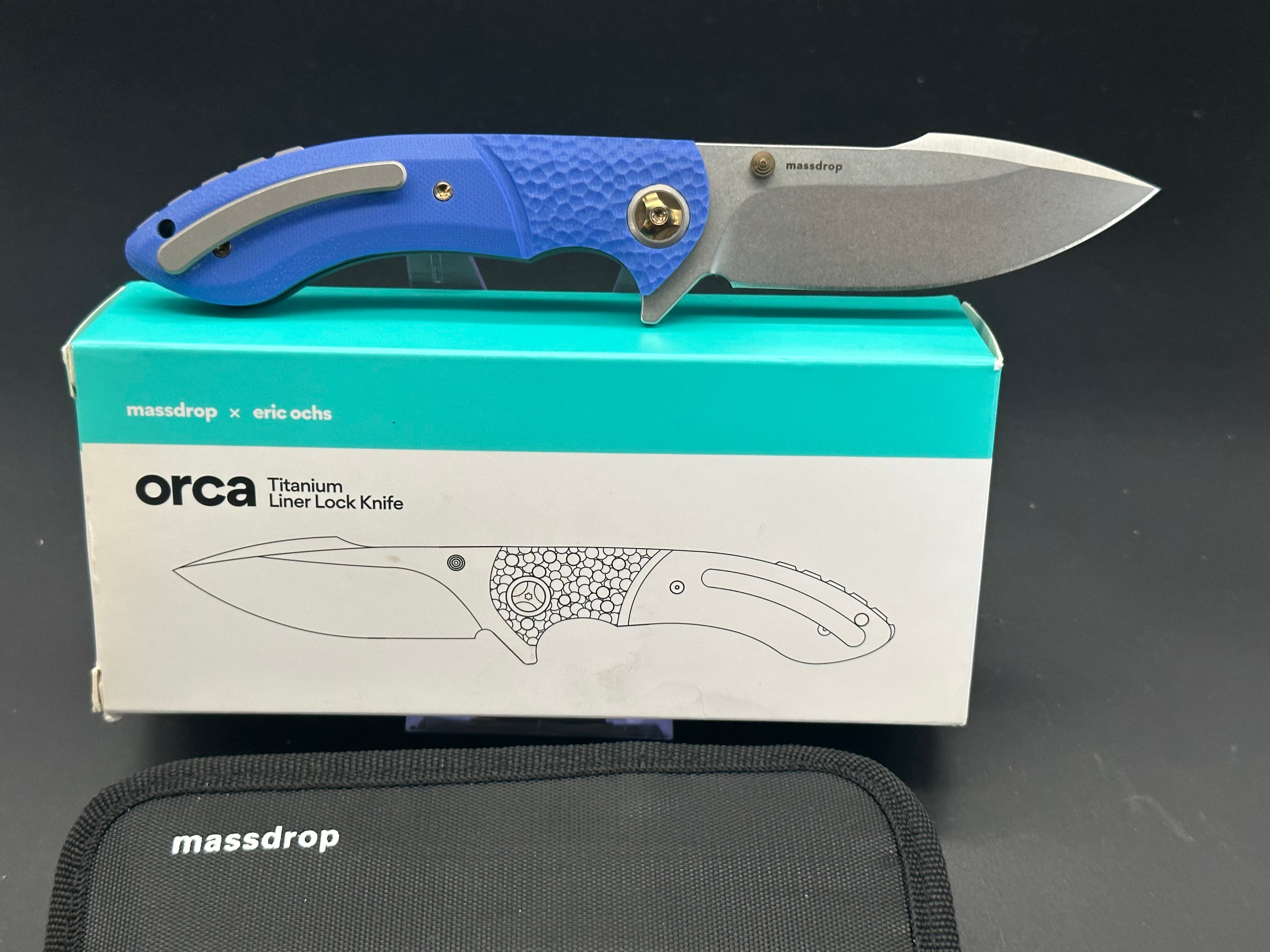 Mass Drop Eric Ochs ORCA Blue G10