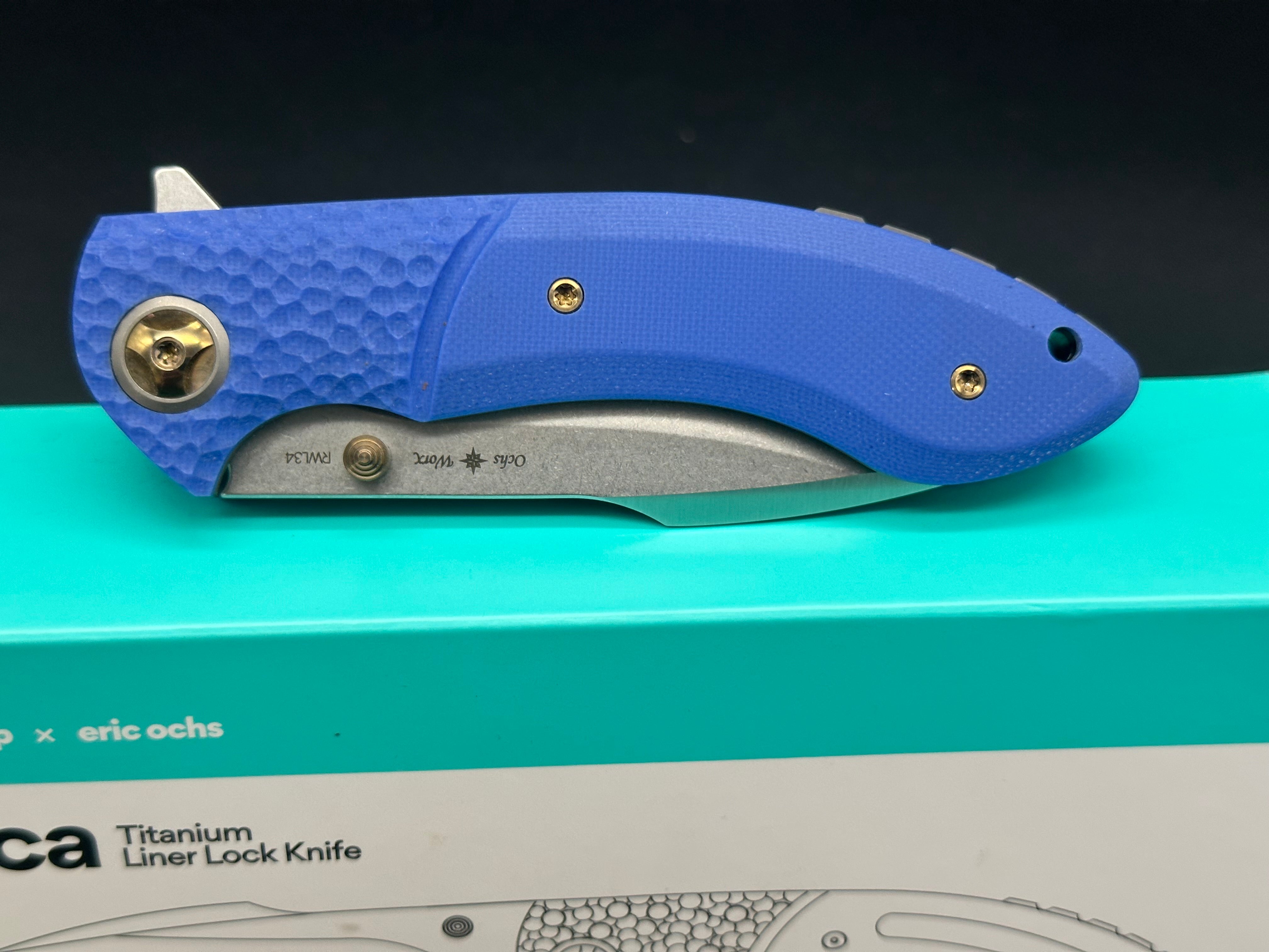Mass Drop Eric Ochs ORCA Blue G10