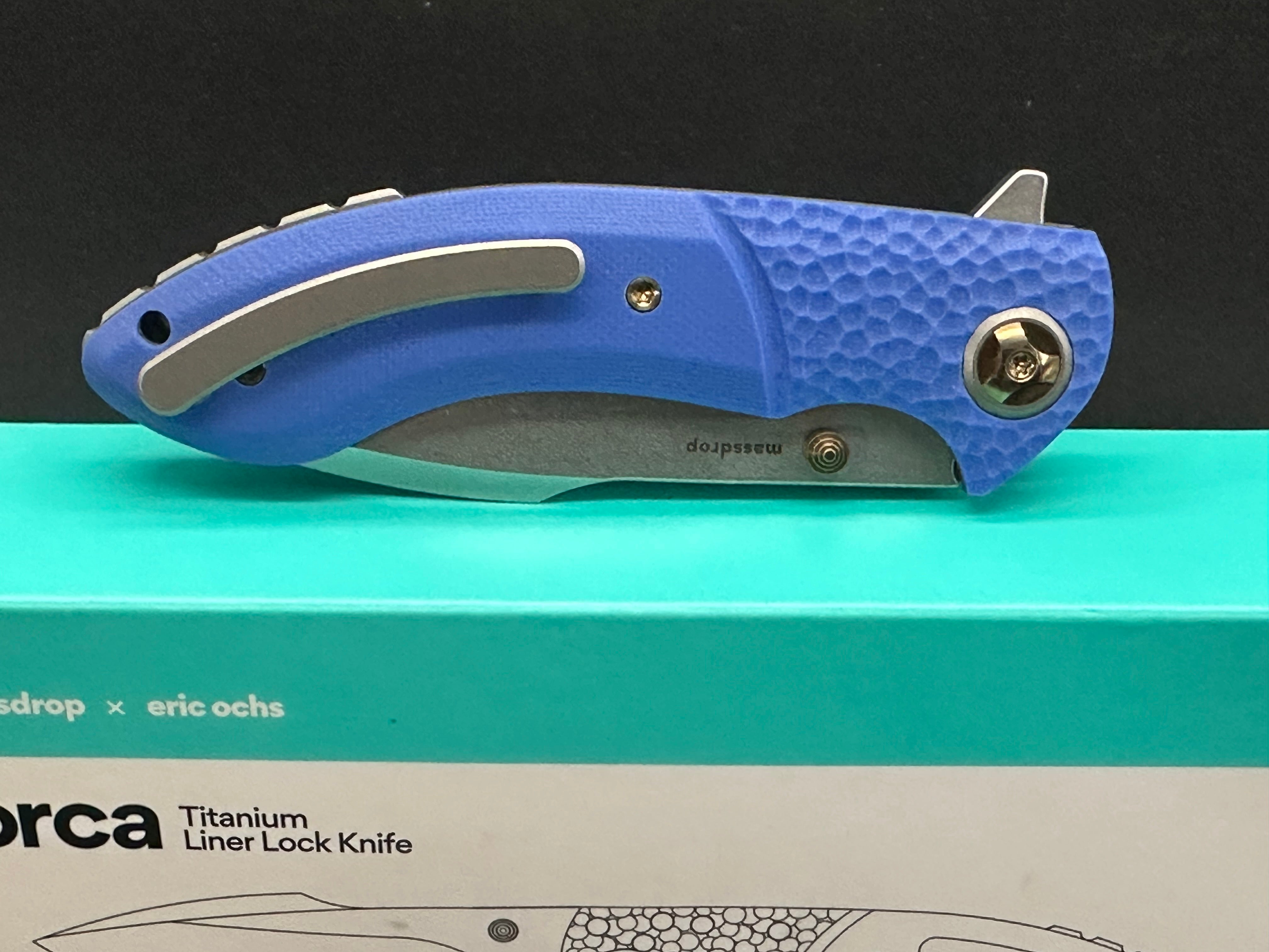 Mass Drop Eric Ochs ORCA Blue G10