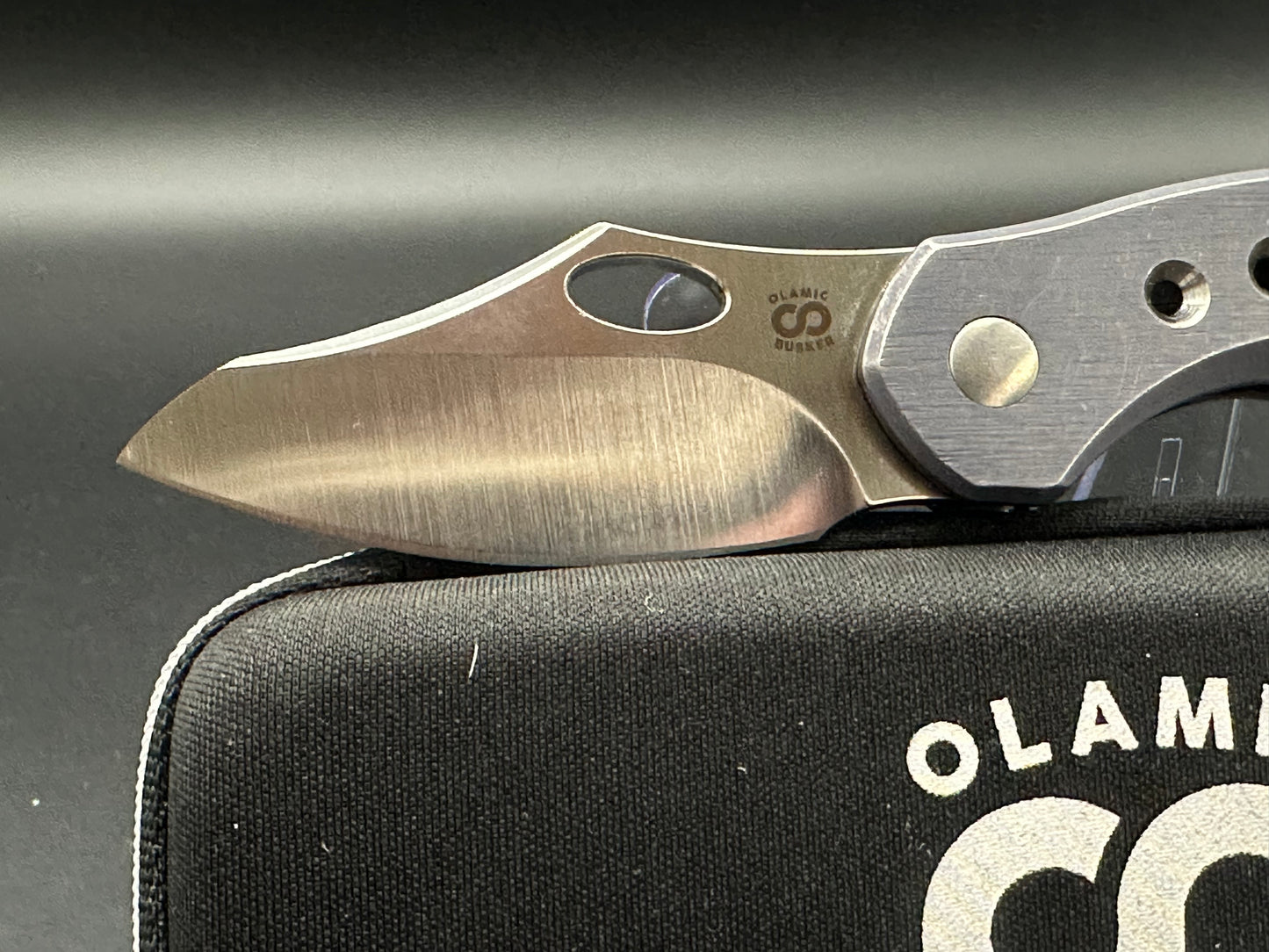 Olamic Busker blue titanium