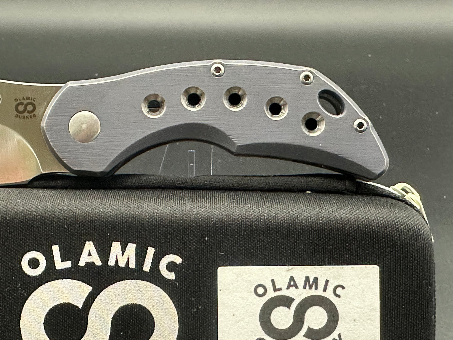 Olamic Busker blue titanium