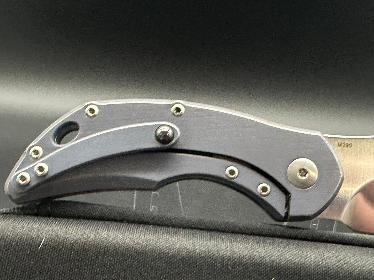 Olamic Busker blue titanium