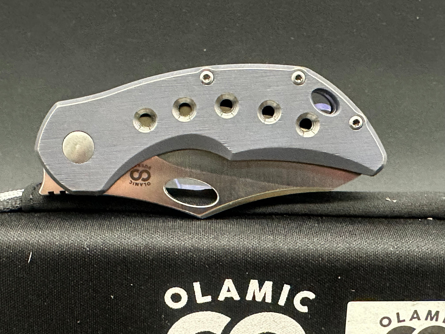 Olamic Busker blue titanium