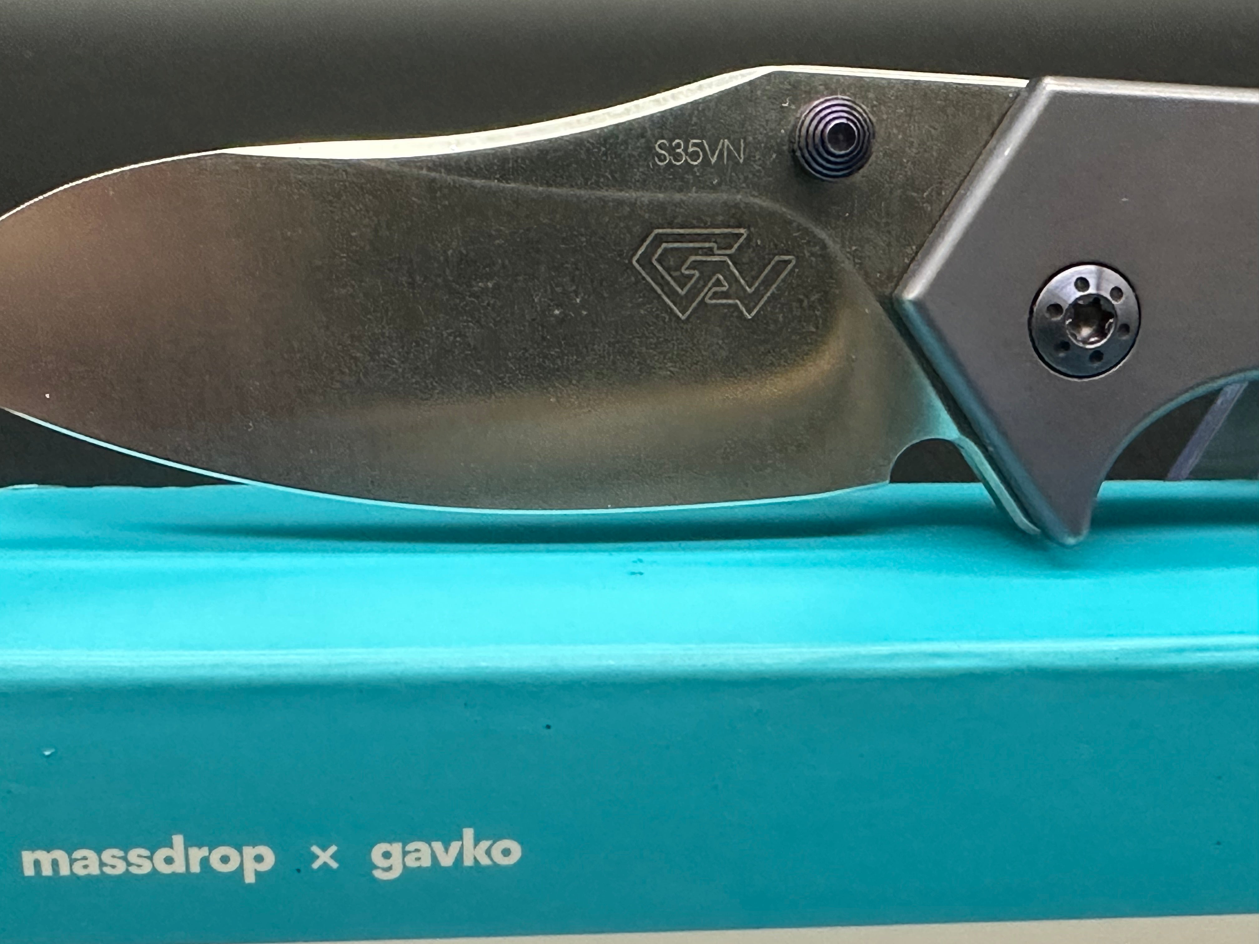 Massdrop Gavko Thresher modded by Knifegrandpa