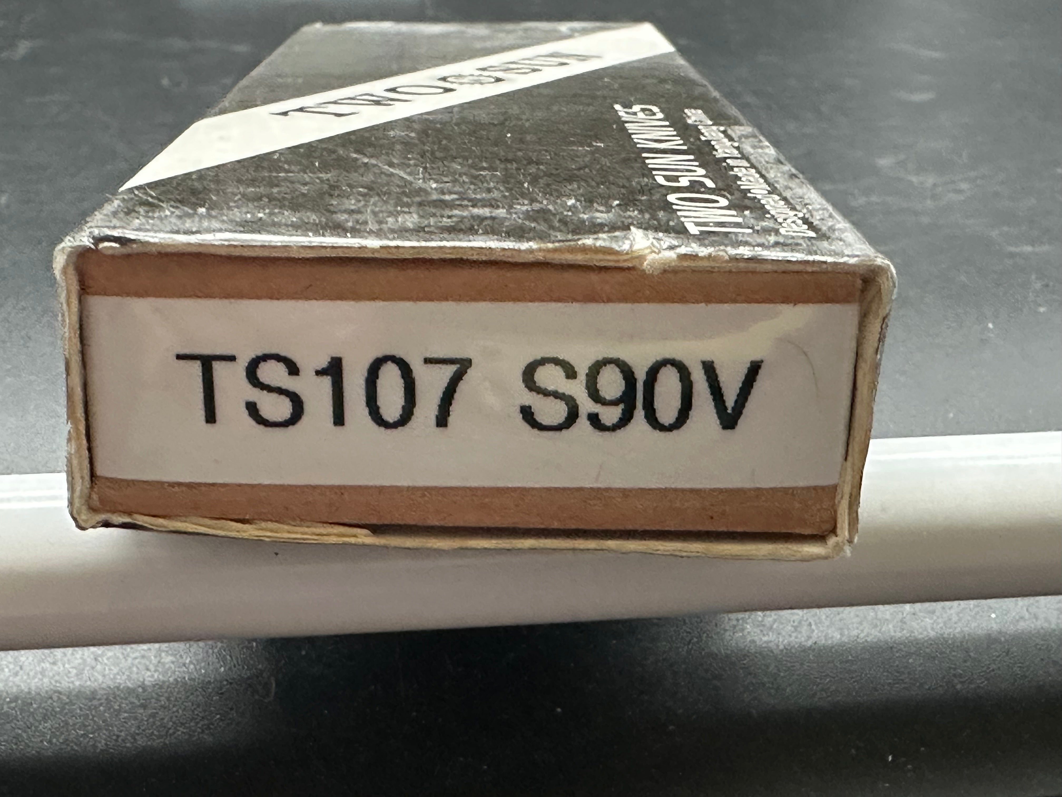 TwoSun TS107 titanium handle w/S90V blade