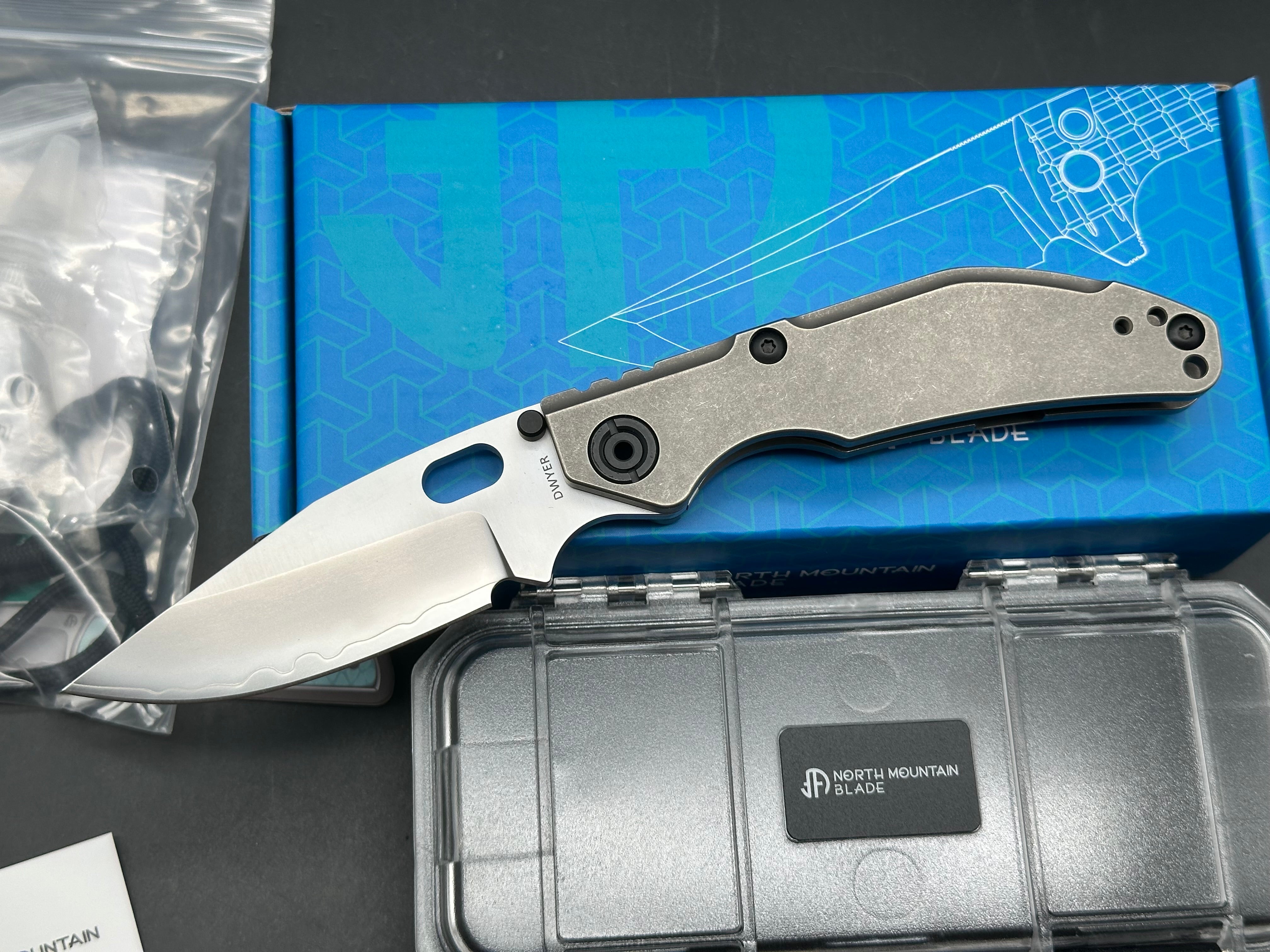 North Mountain Blade BBNM 2521 Ti Bowie, SLD-Magic Blade