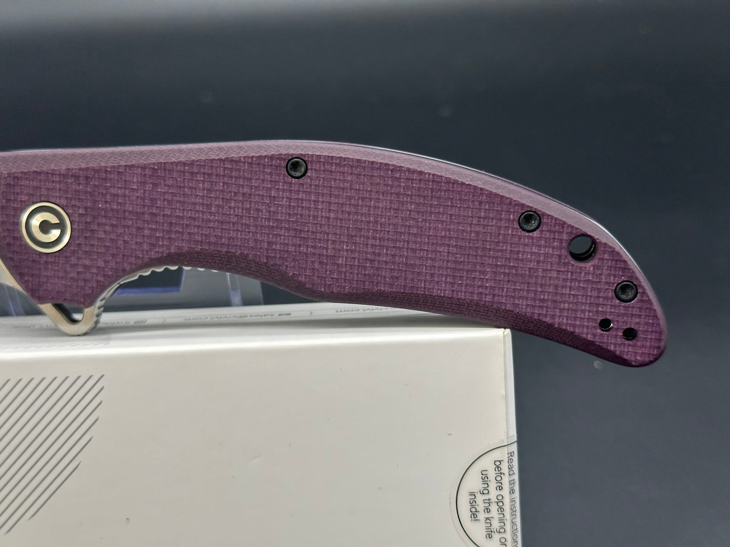 Civivi Vexer dyed purple G10