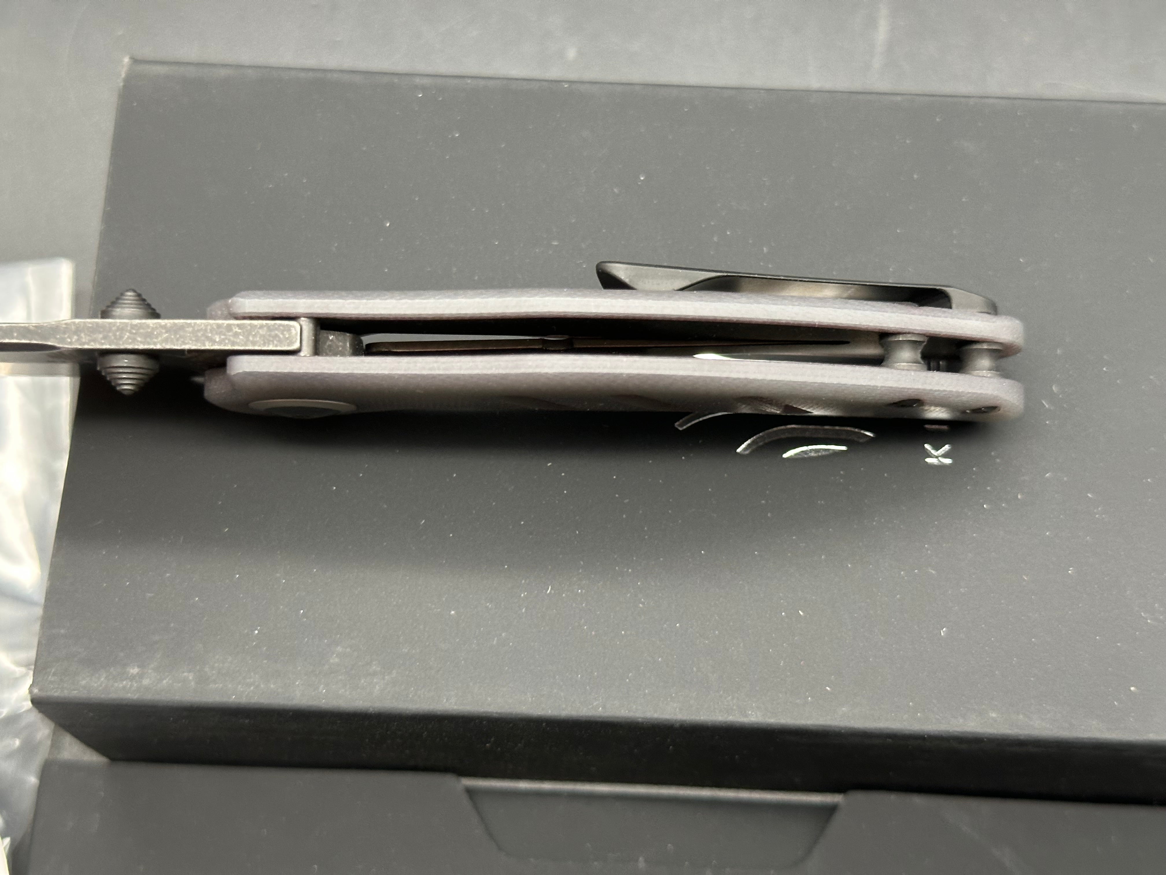 Kizer Mini Sheepdog Way of Knife & EDC Gearhouse Exclusive (Ki3488E3), Blackwashed M390 Blade