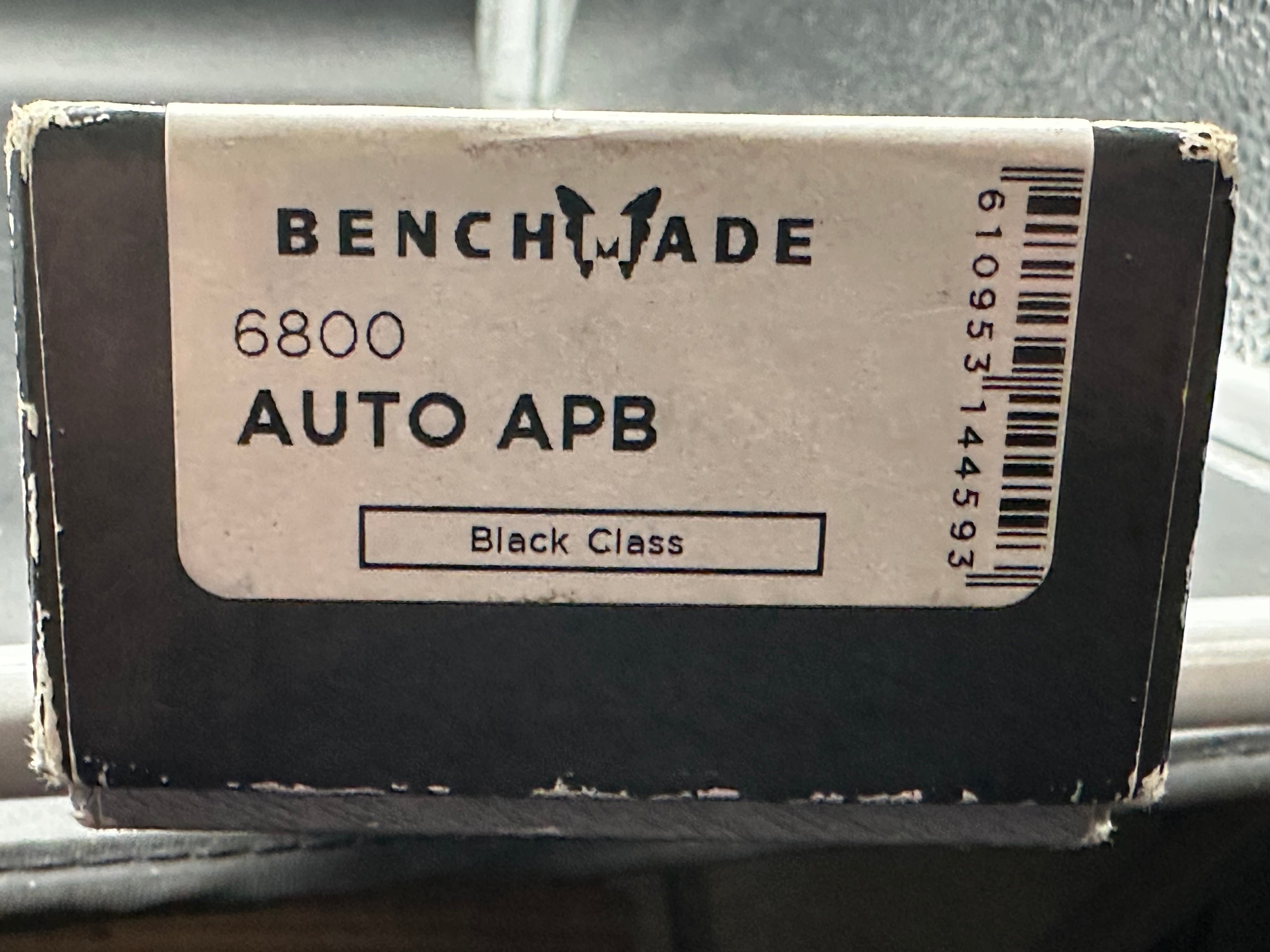 Benchmade Knives: 6800BK Auto APB