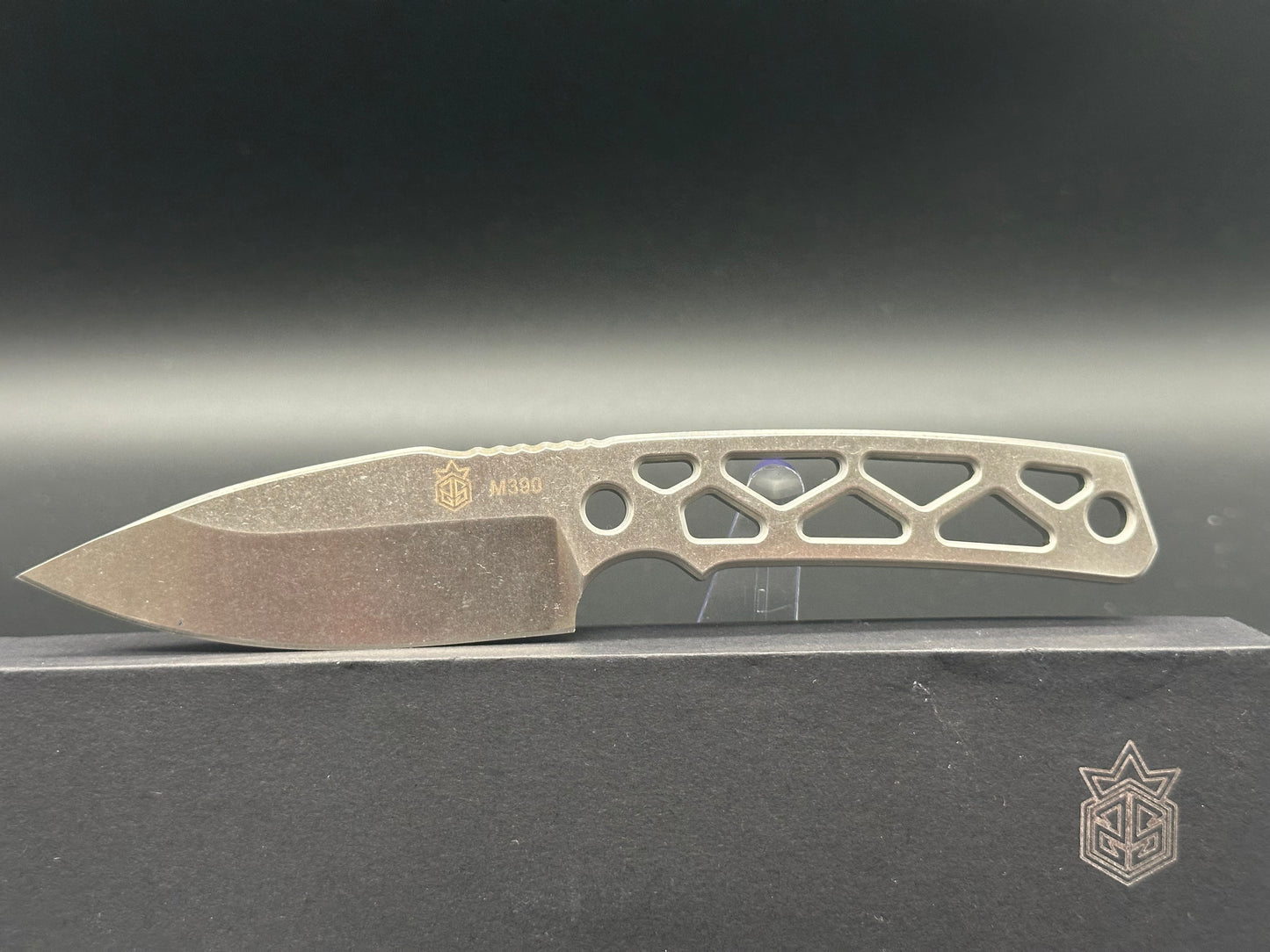 Sinners n Stone LRFT fixed blade stonewash M390