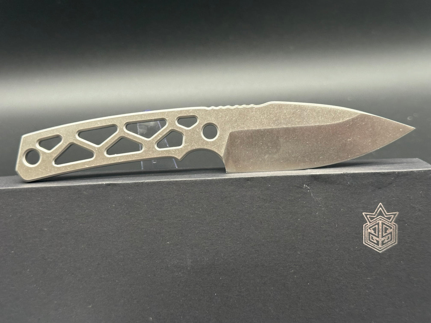 Sinners n Stone LRFT fixed blade stonewash M390