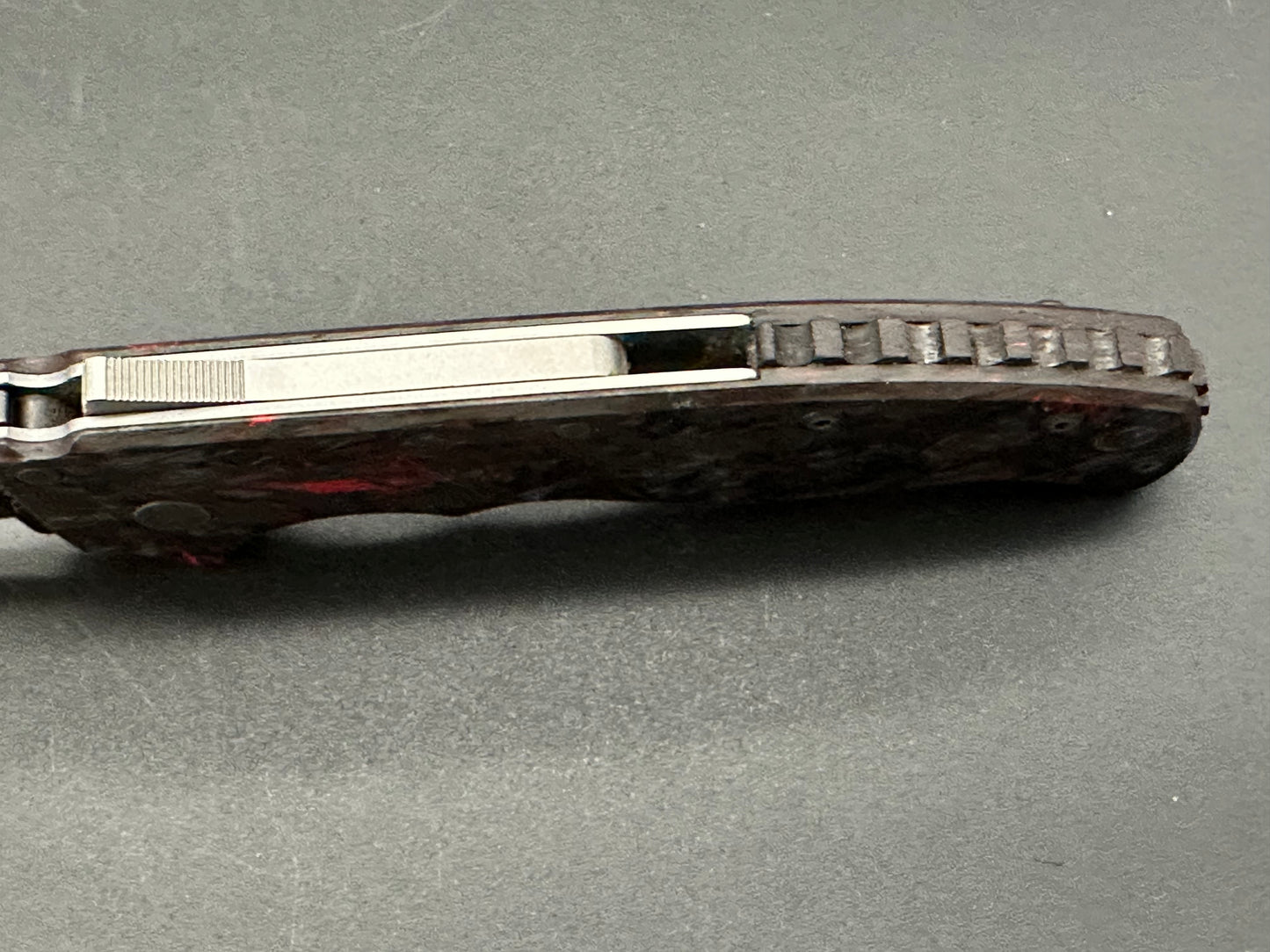 Demko AD20.5 red matter carbon fiber scales