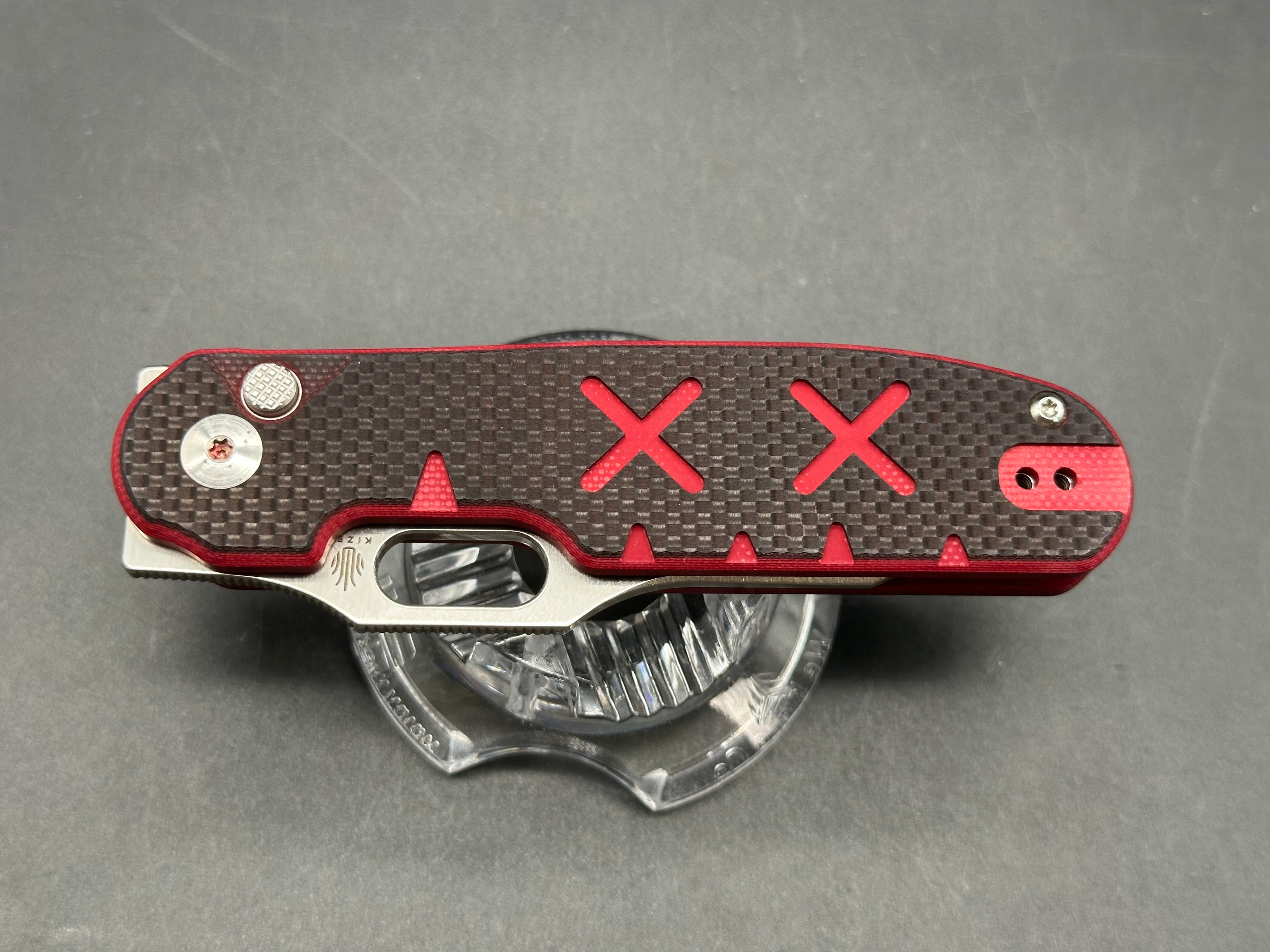 Kizer Comorant Dyed Scales (S35VN)