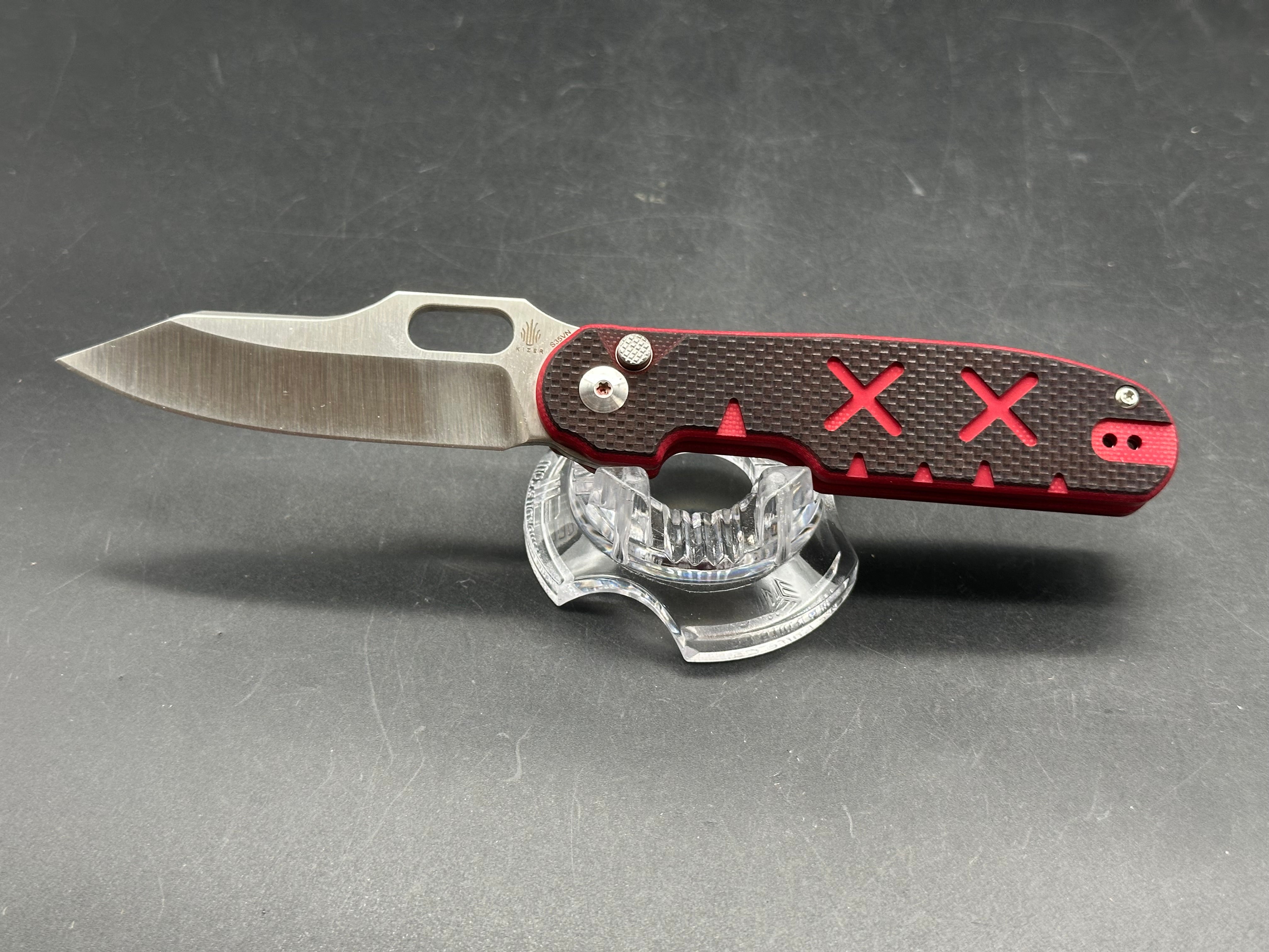 Kizer Comorant Dyed Scales (S35VN)