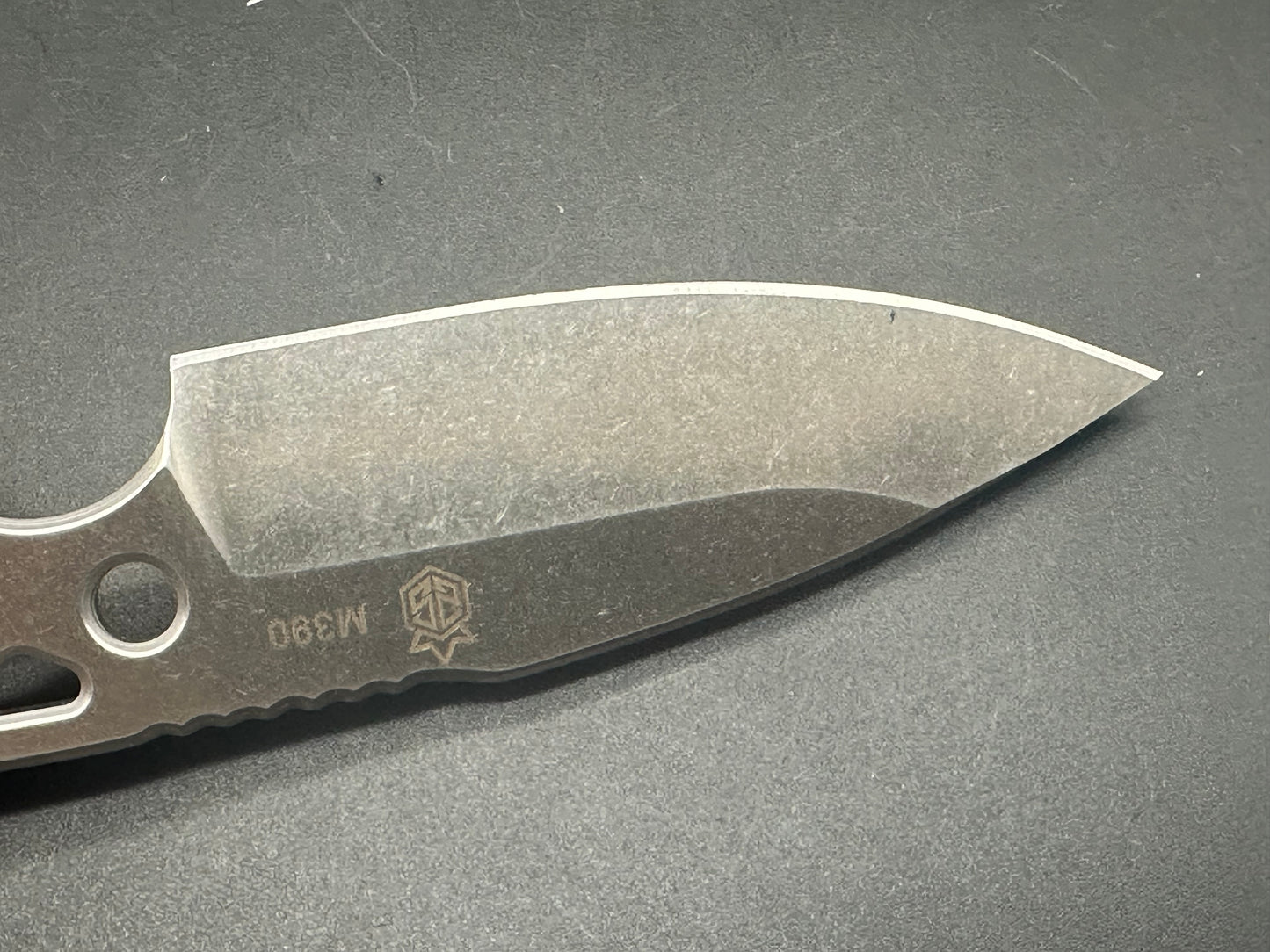 Sinners n Stone LRFT fixed blade stonewash M390