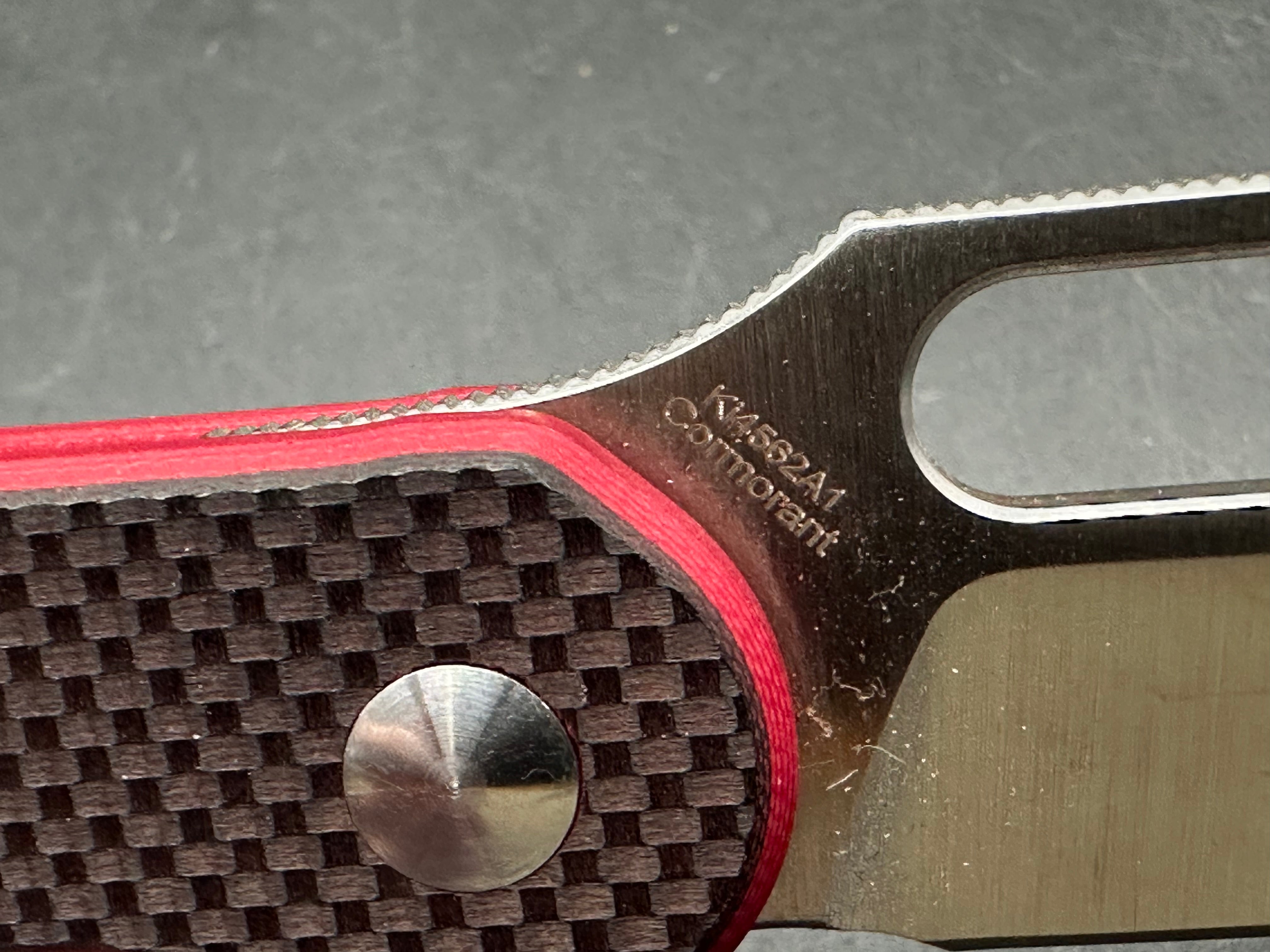 Kizer Comorant Dyed Scales (S35VN)