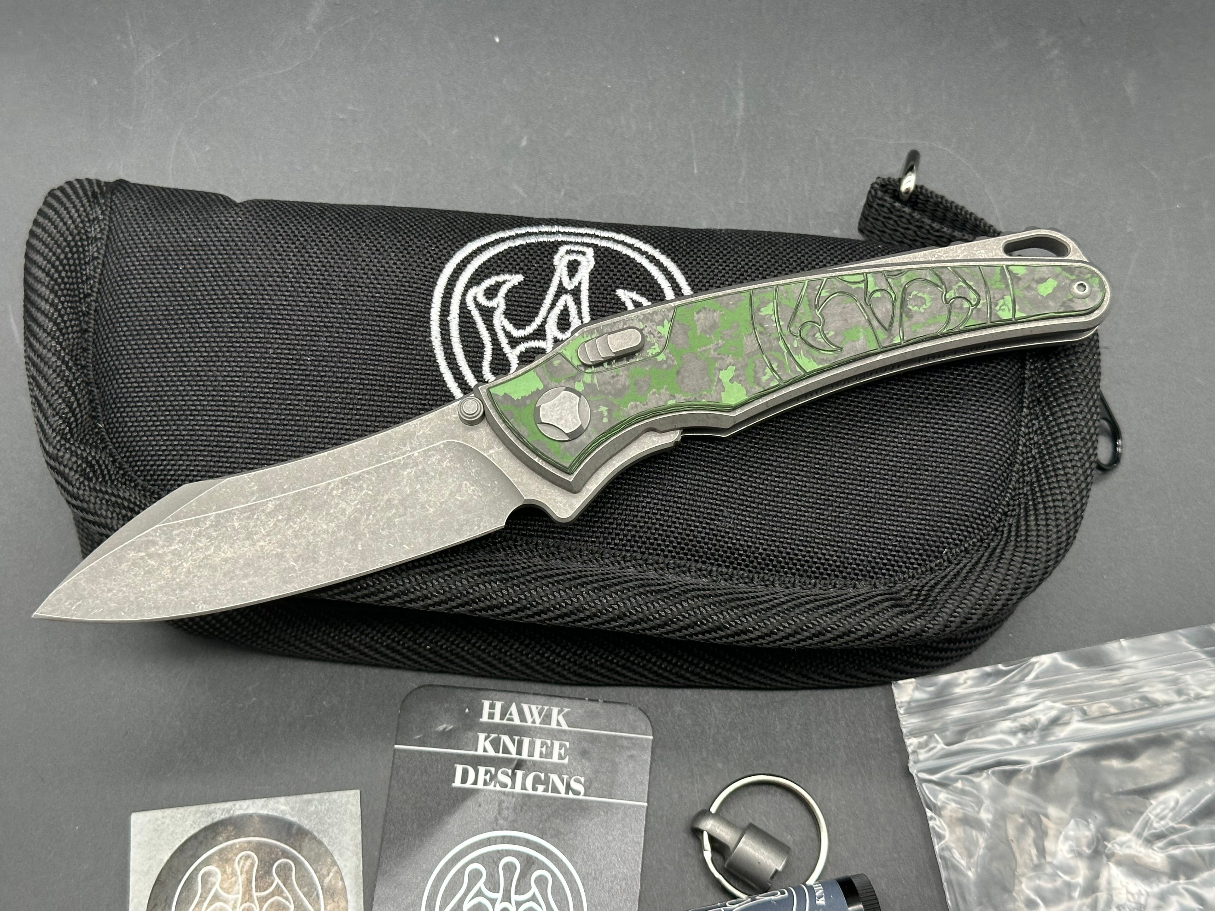 Hawk Knives Talon - Toxic Green