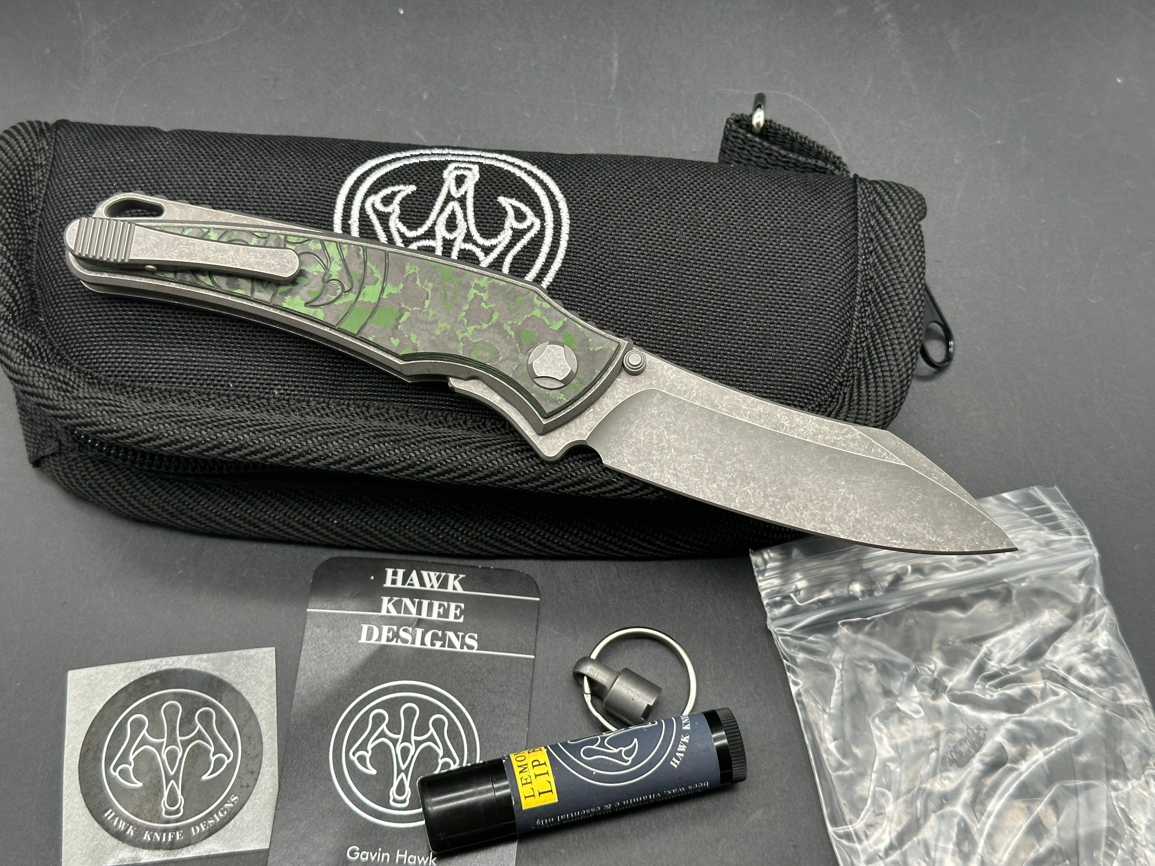 Hawk Knives Talon - Toxic Green
