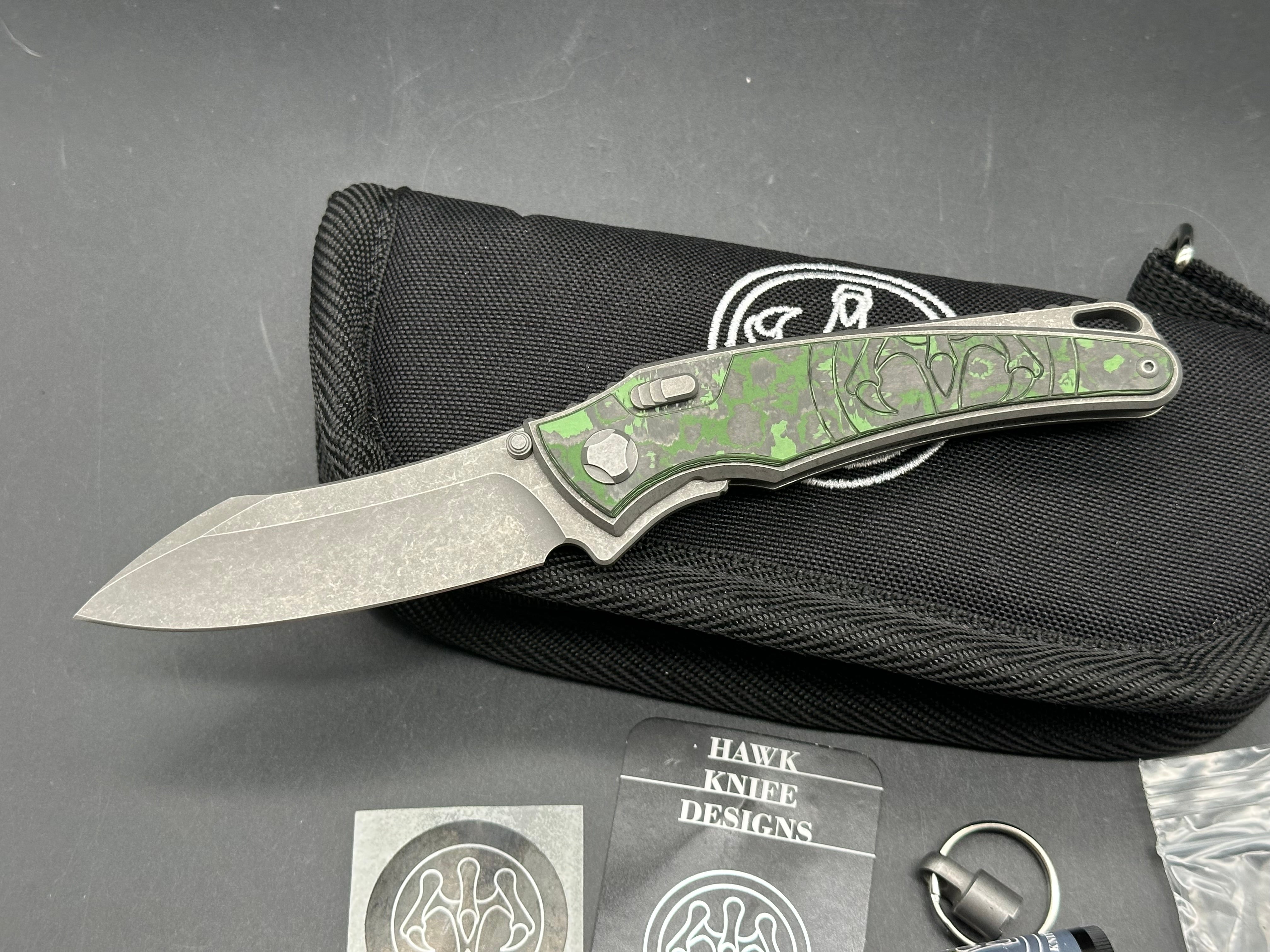Hawk Knives Talon - Toxic Green