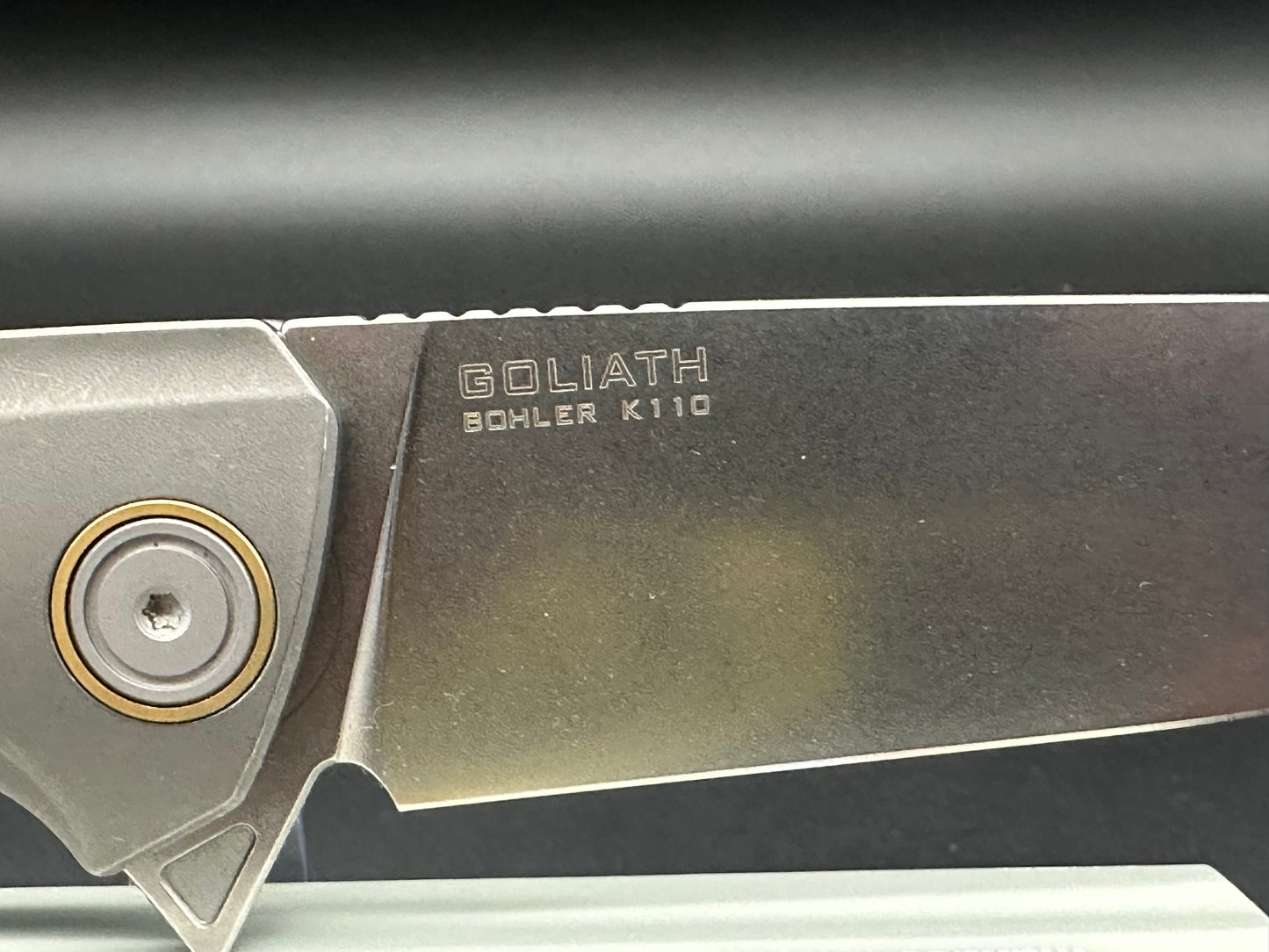 Maxace Goliath 2 tan micarta