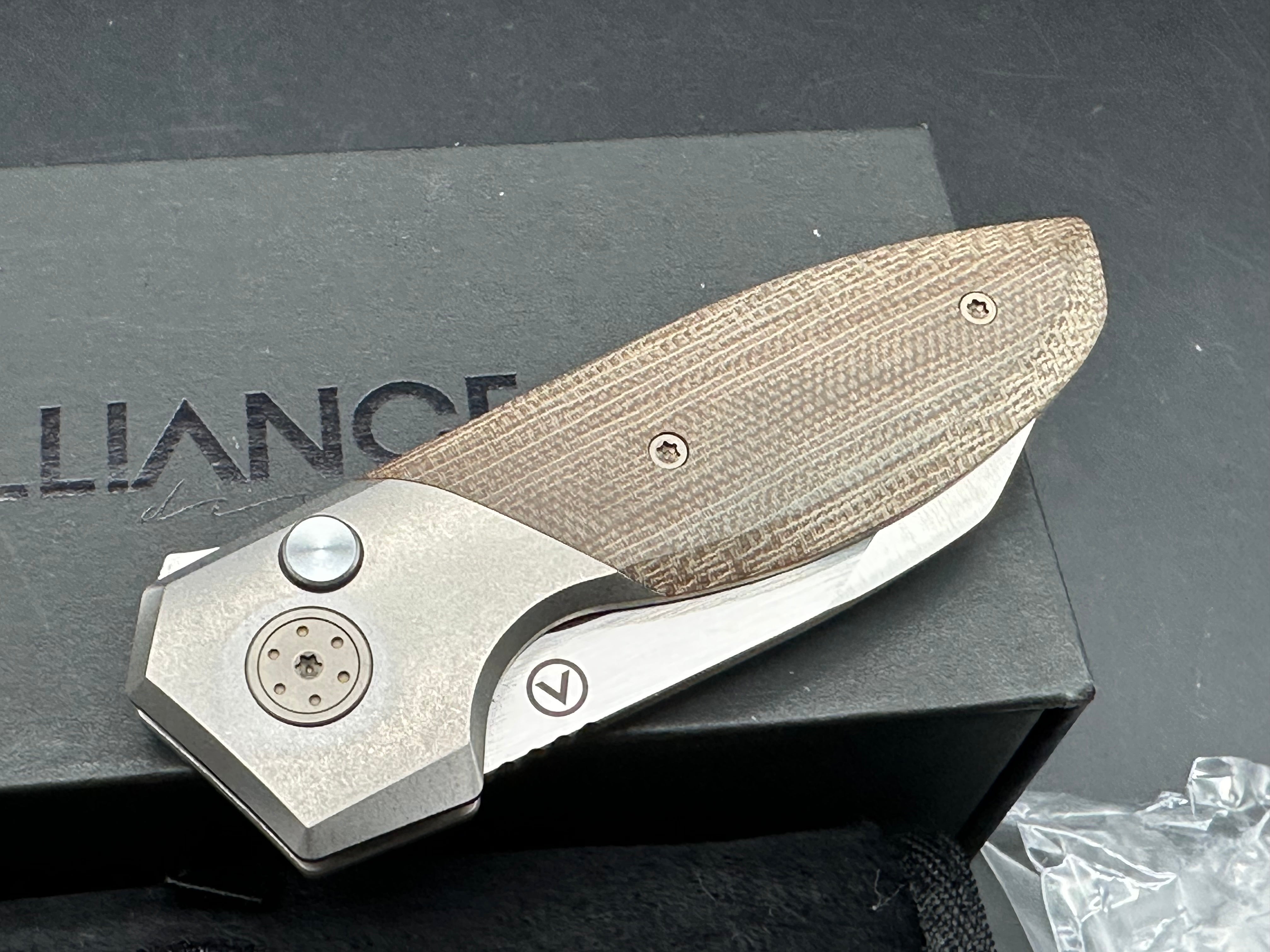 Alliance Designs Mini Slim Pickins (Micarta)