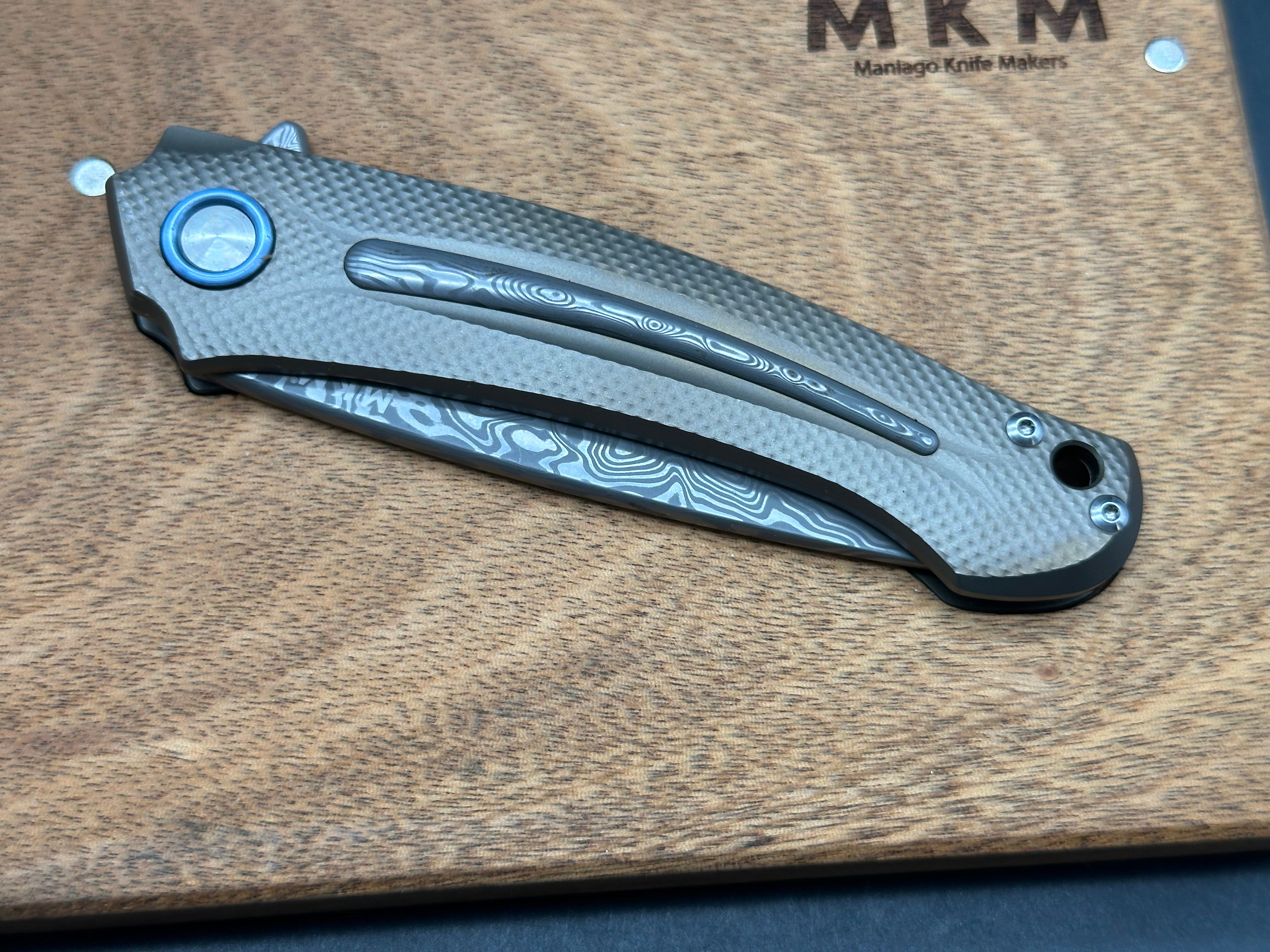 Maniago Knife Makers (MKM) Arvenis Limited Edition Designed by Lukas Burnley