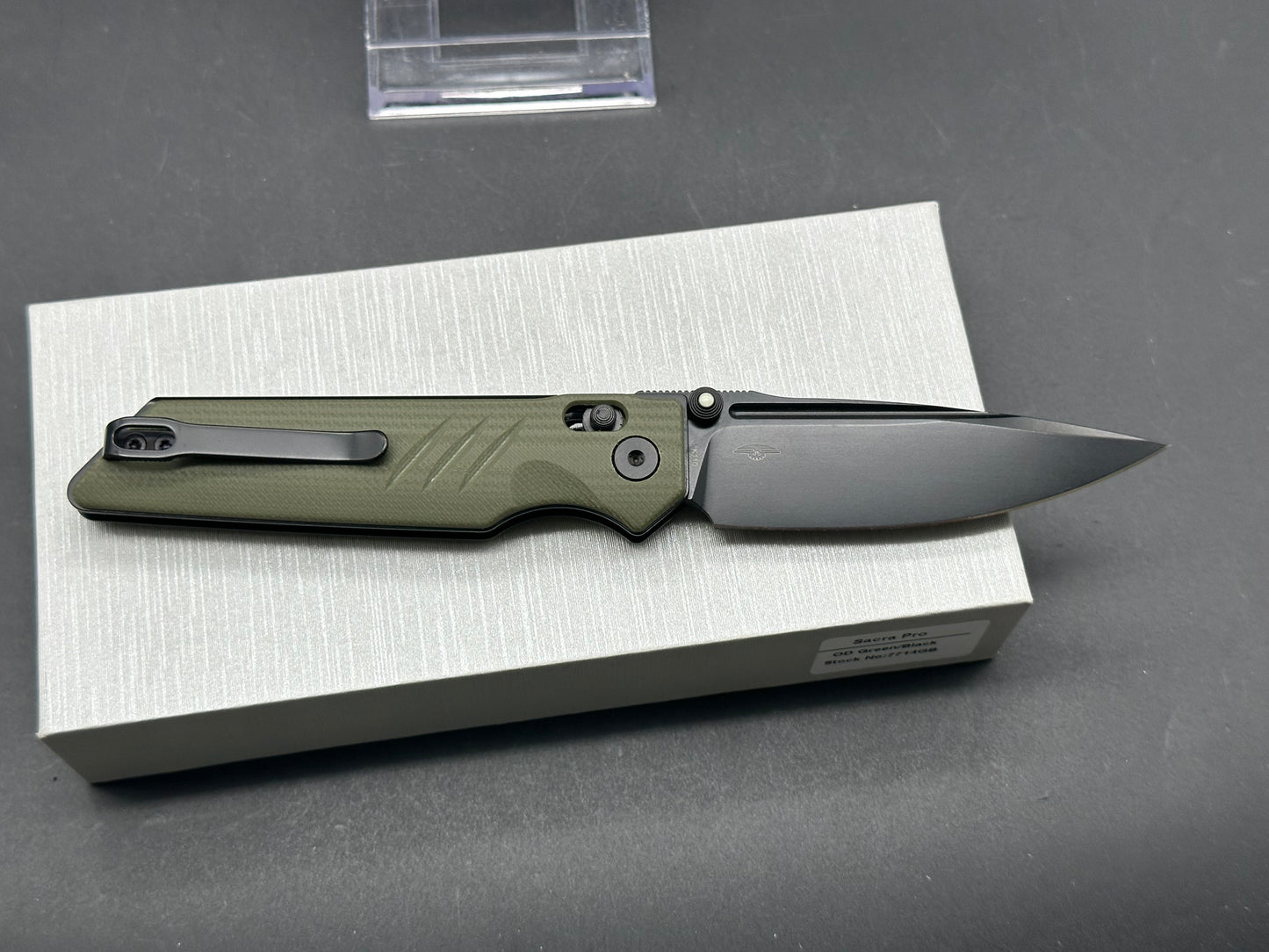 Real Steel Sacra Pro | PVD | G10