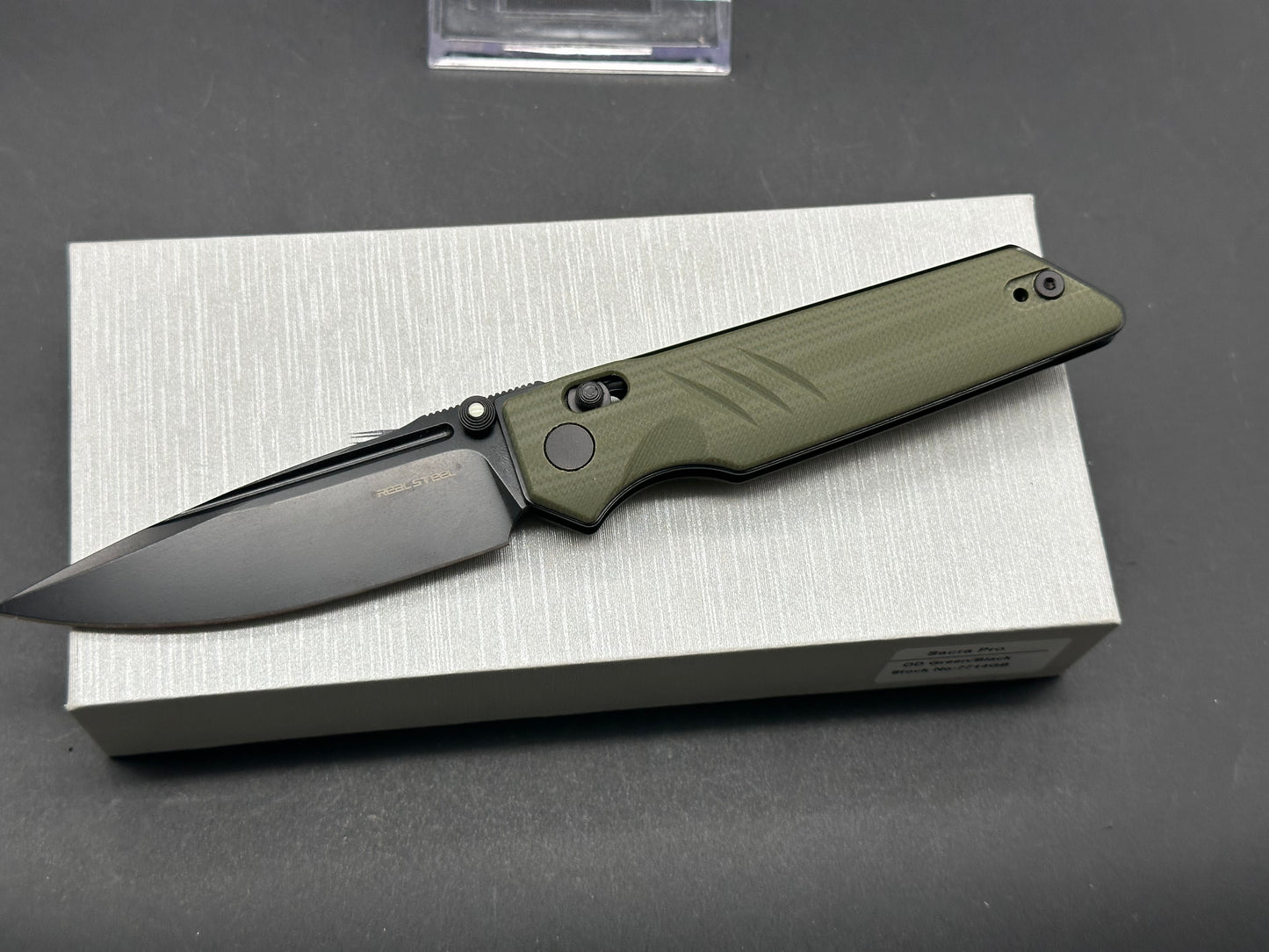 Real Steel Sacra Pro | PVD | G10