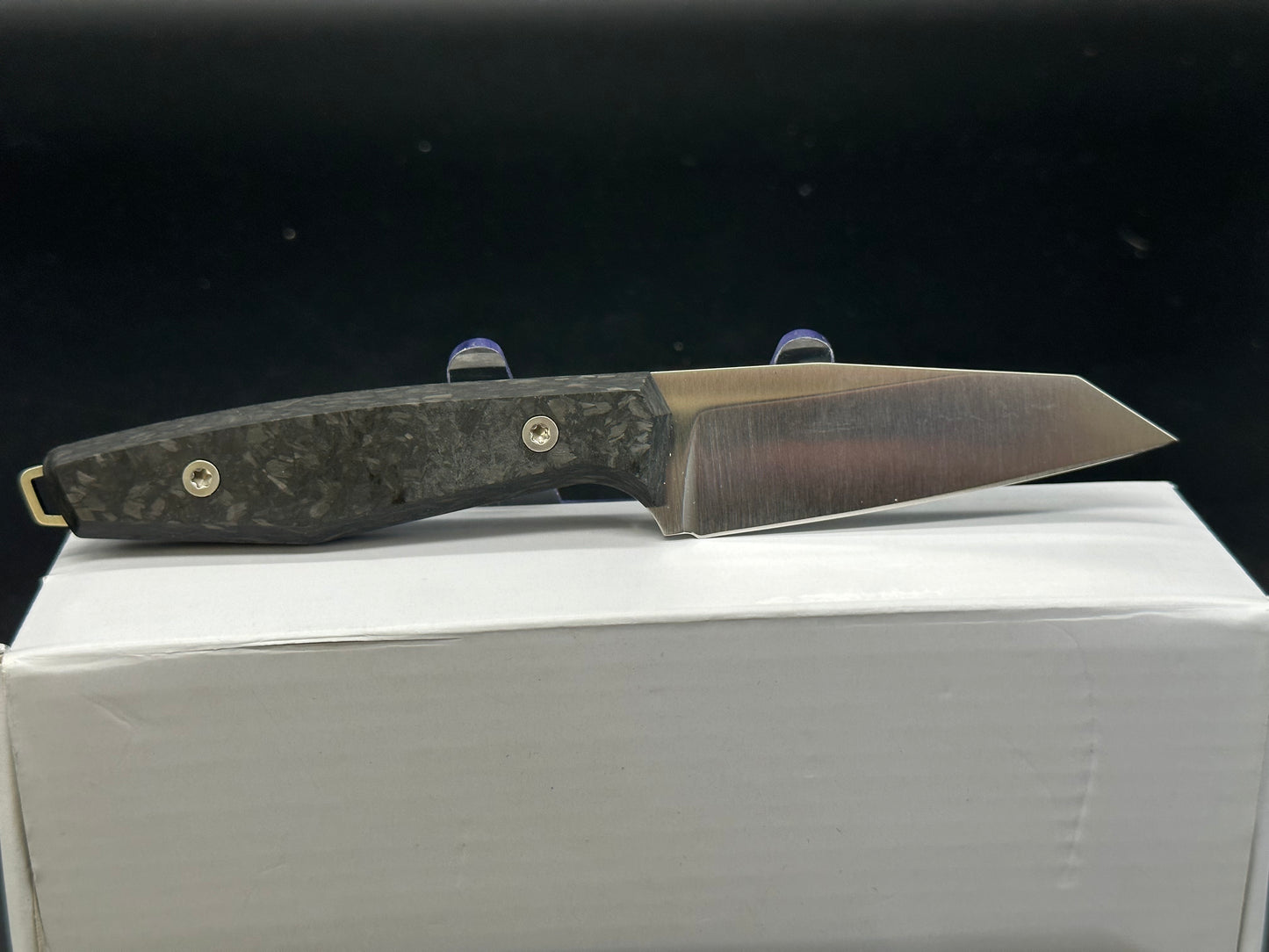 Boker AK1 fixed Blade Carbon fiber Rwl34