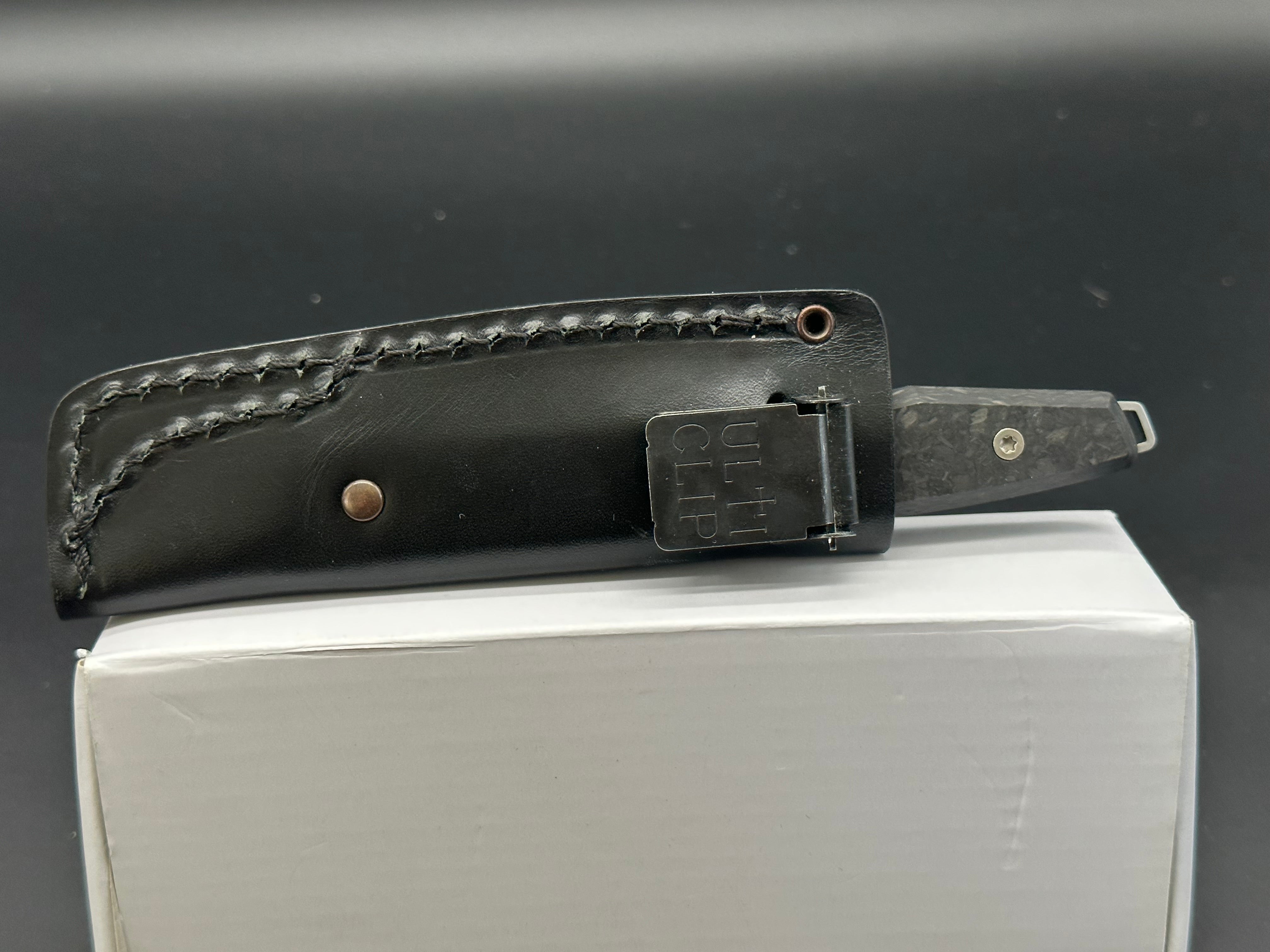 Boker AK1 fixed Blade Carbon fiber Rwl34