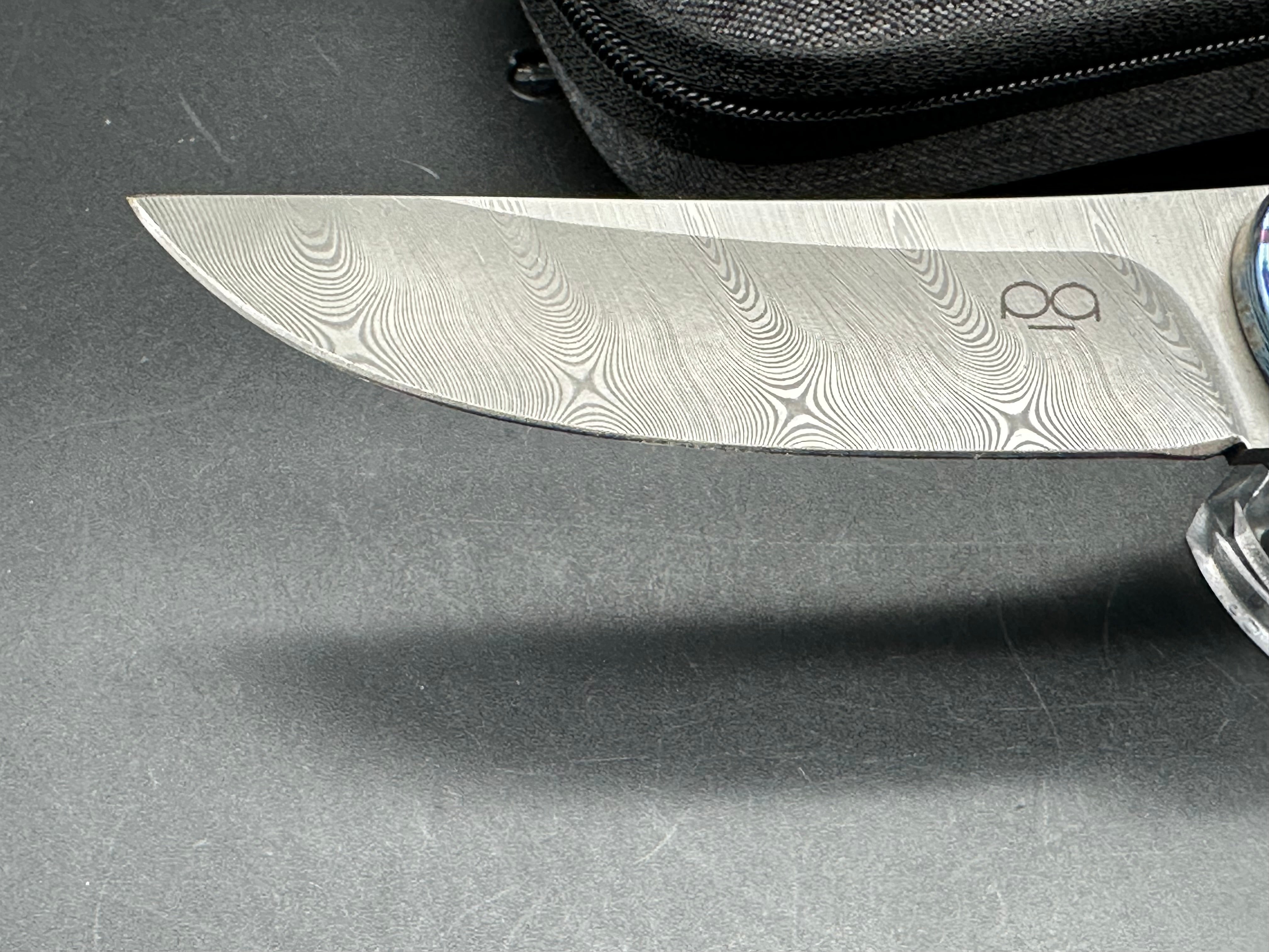 Pieter Annandale Custom Folder Designed and forged by esteemed South African knifemaker Pieter Annandale