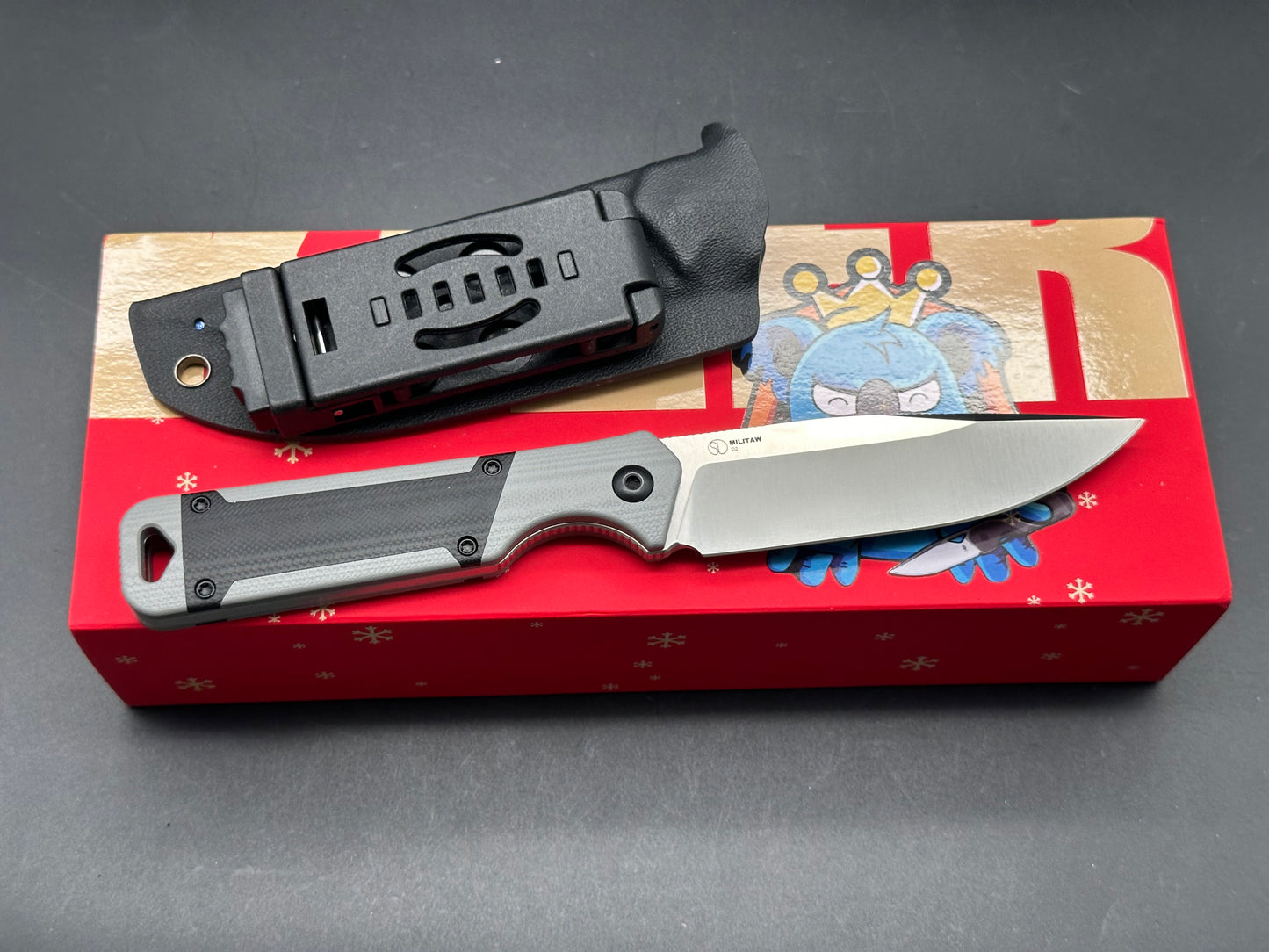 Kizer MILITAW Fixed blade D2 blade G10 handle