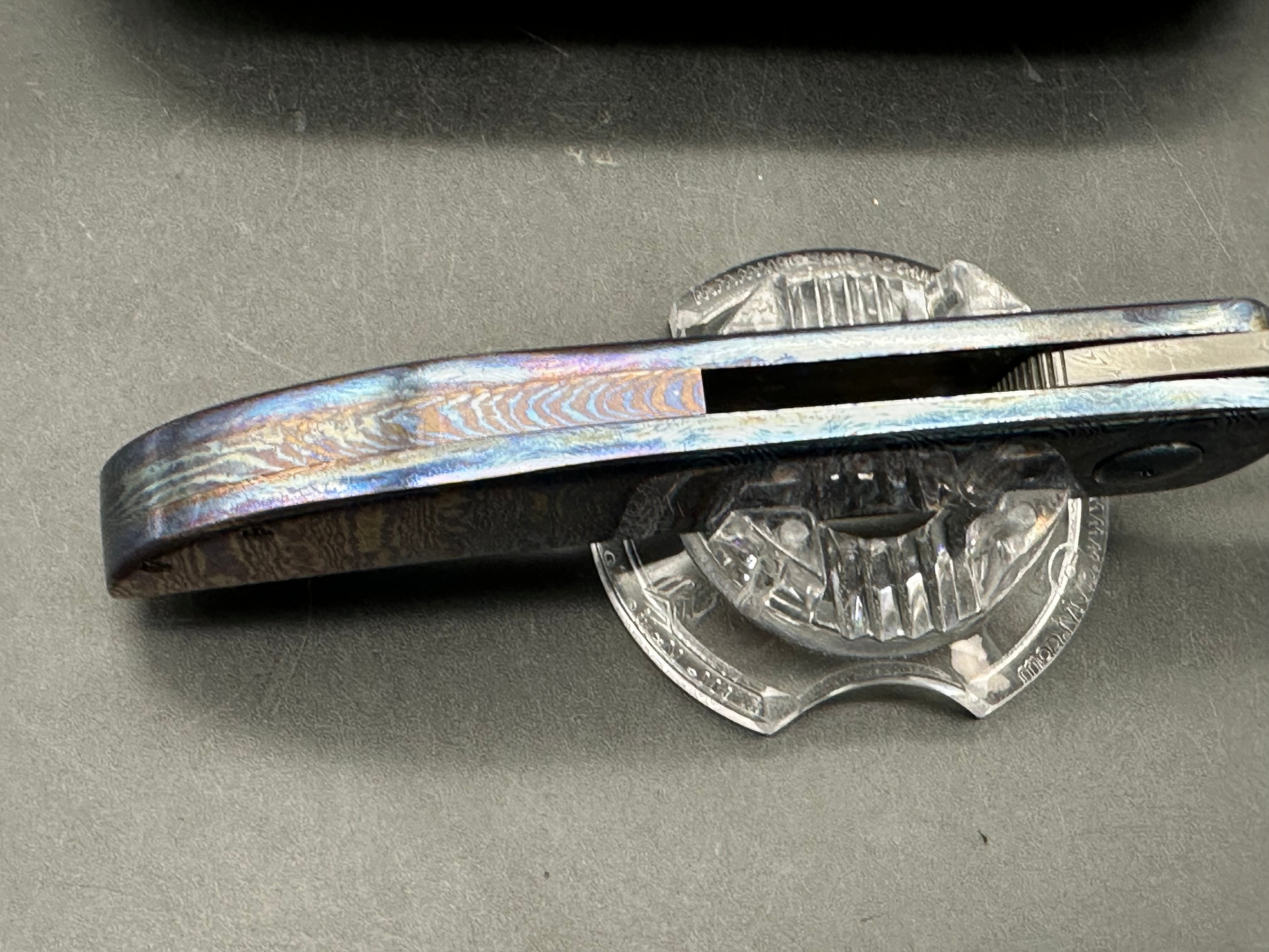 Pieter Annandale Custom Folder Designed and forged by esteemed South African knifemaker Pieter Annandale