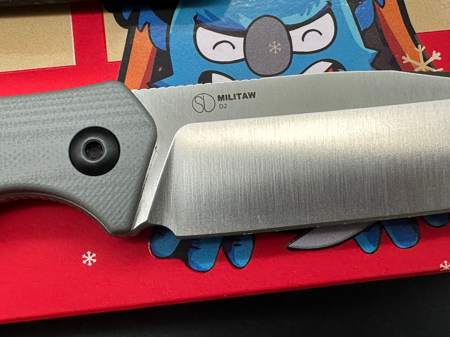 Kizer MILITAW Fixed blade D2 blade G10 handle