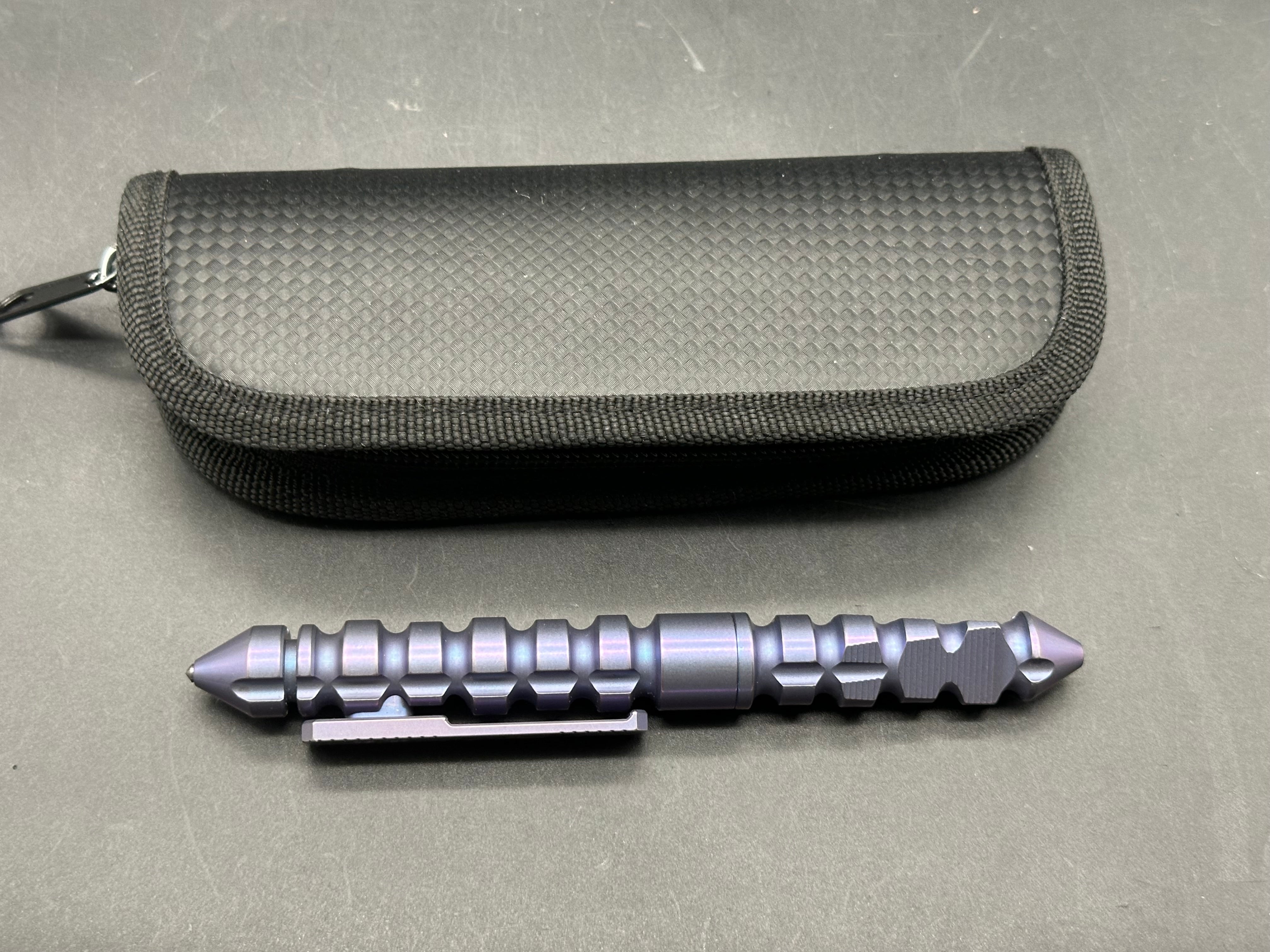 Midgards Messer "Fat Boy" pen titanium/bolt action