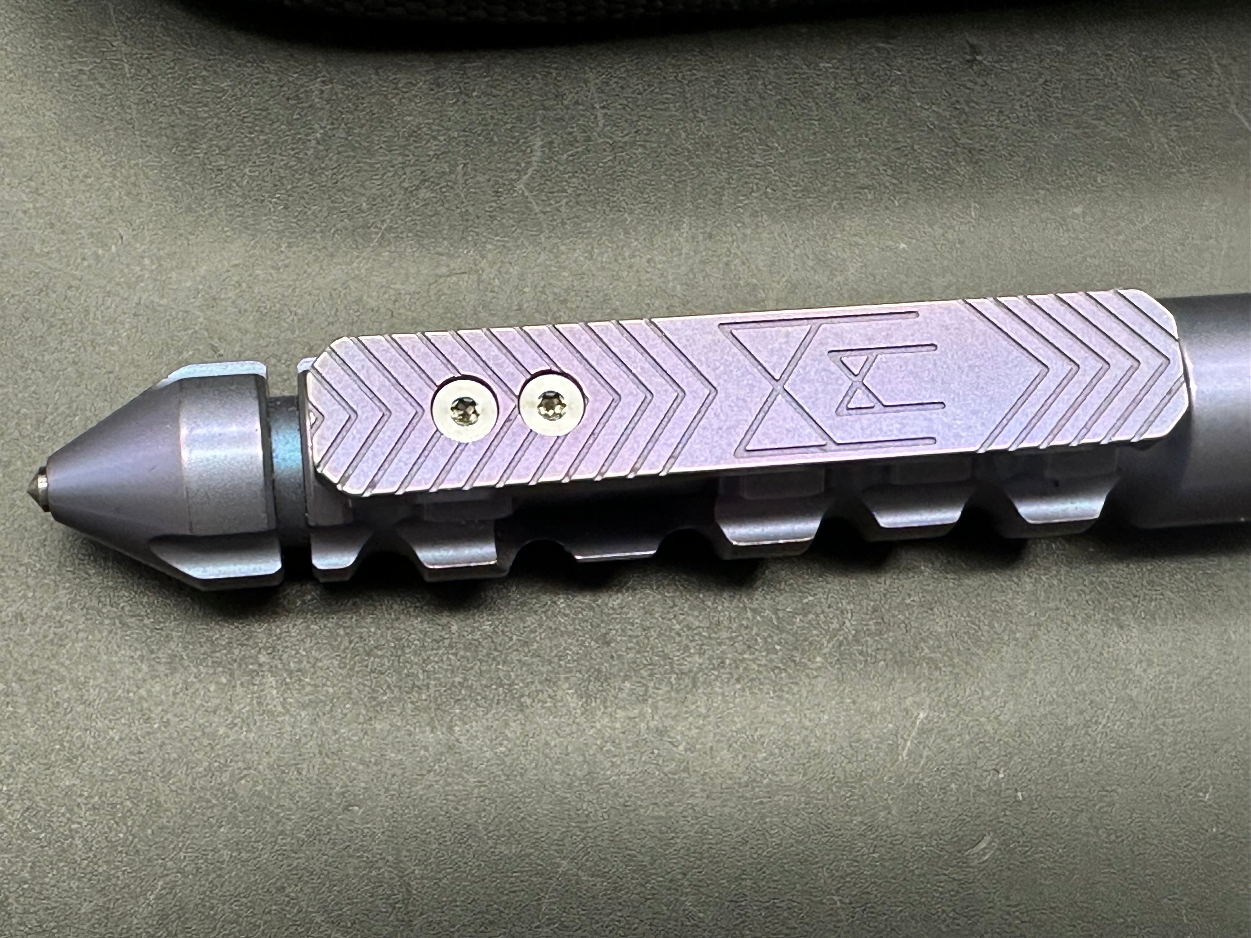 Midgards Messer "Fat Boy" pen titanium/bolt action