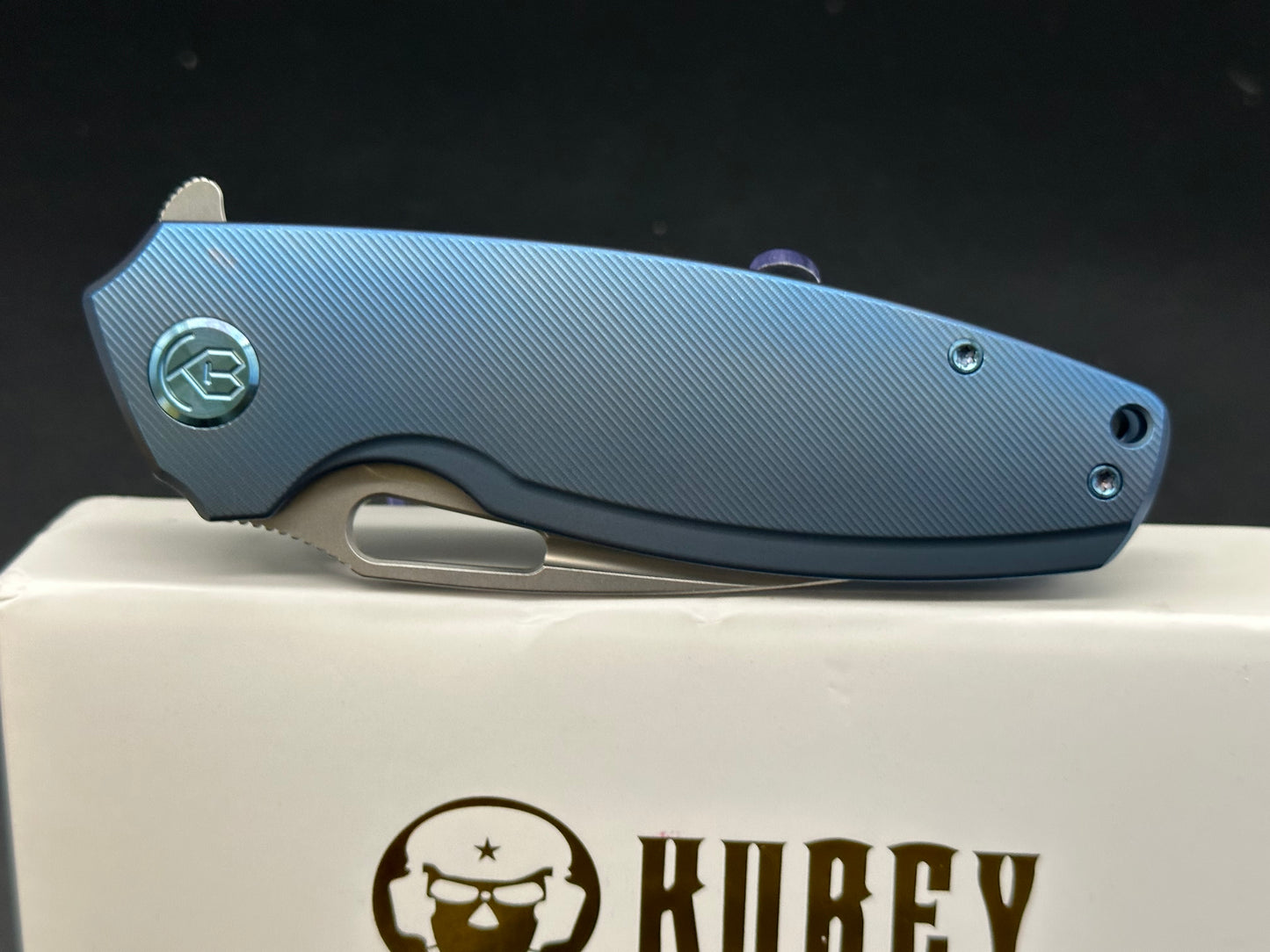 Kubey KB360D Tityus Blue titanium