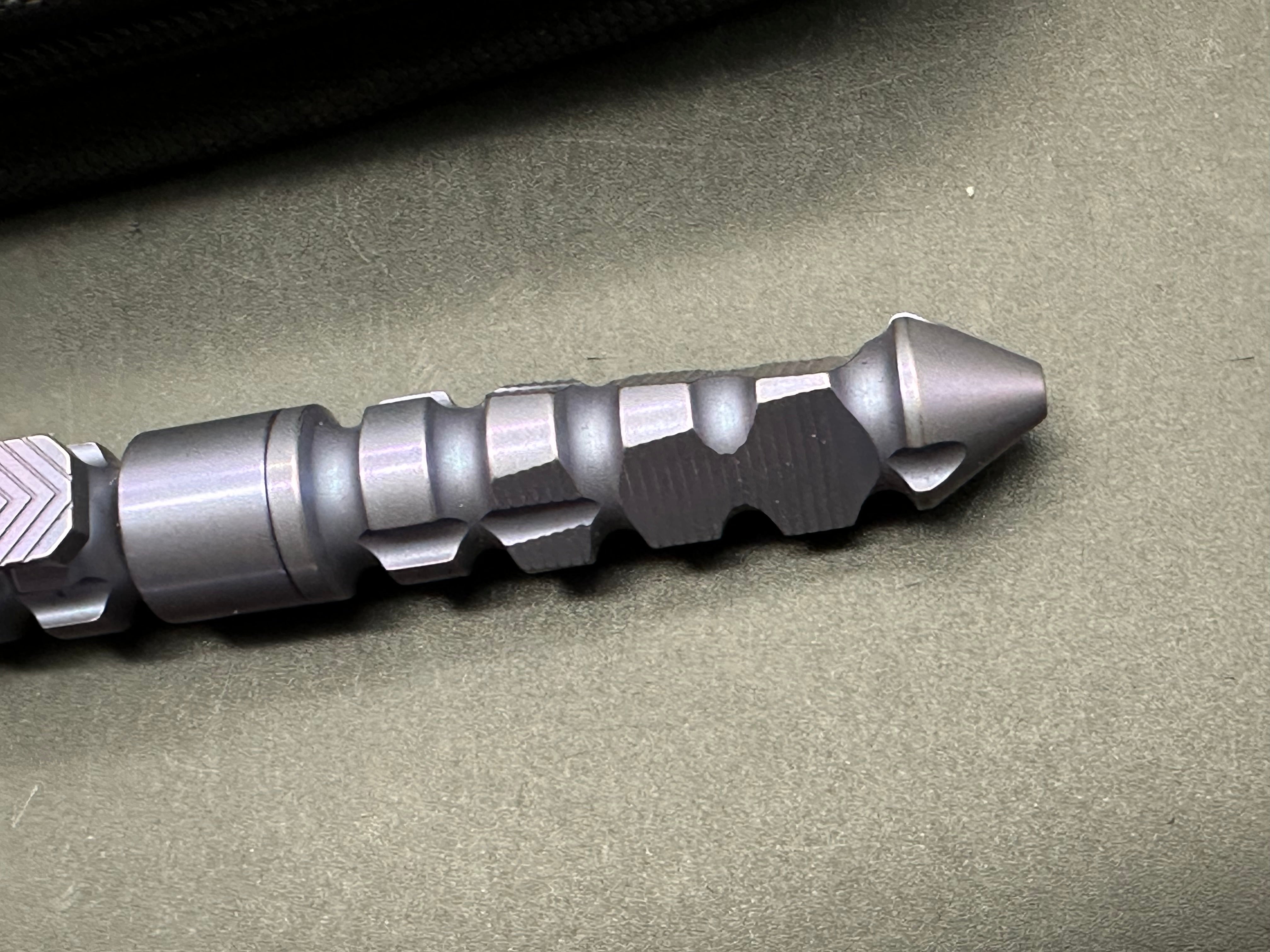 Midgards Messer "Fat Boy" pen titanium/bolt action