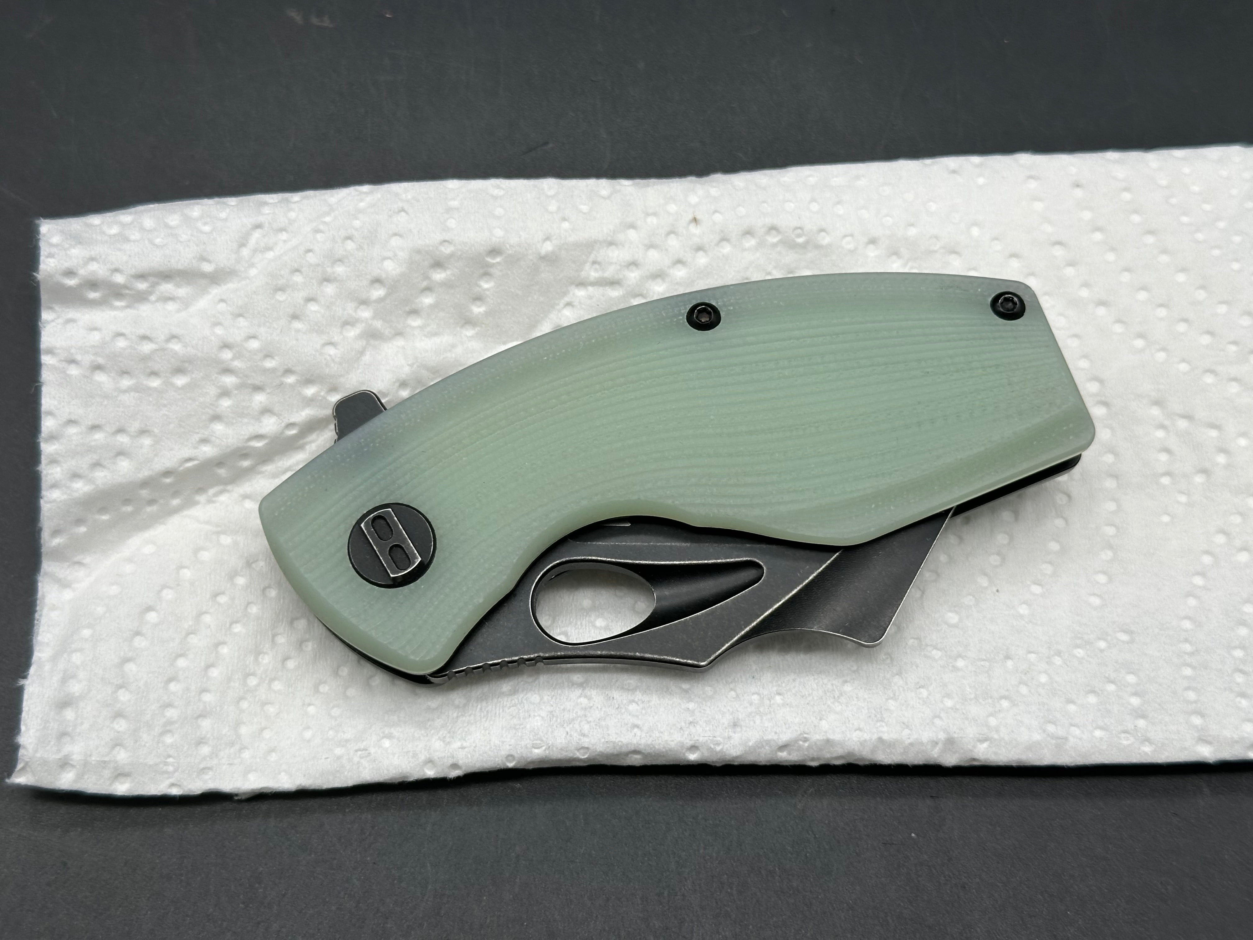 Bestech Lizard G-10 handle/D2 blade