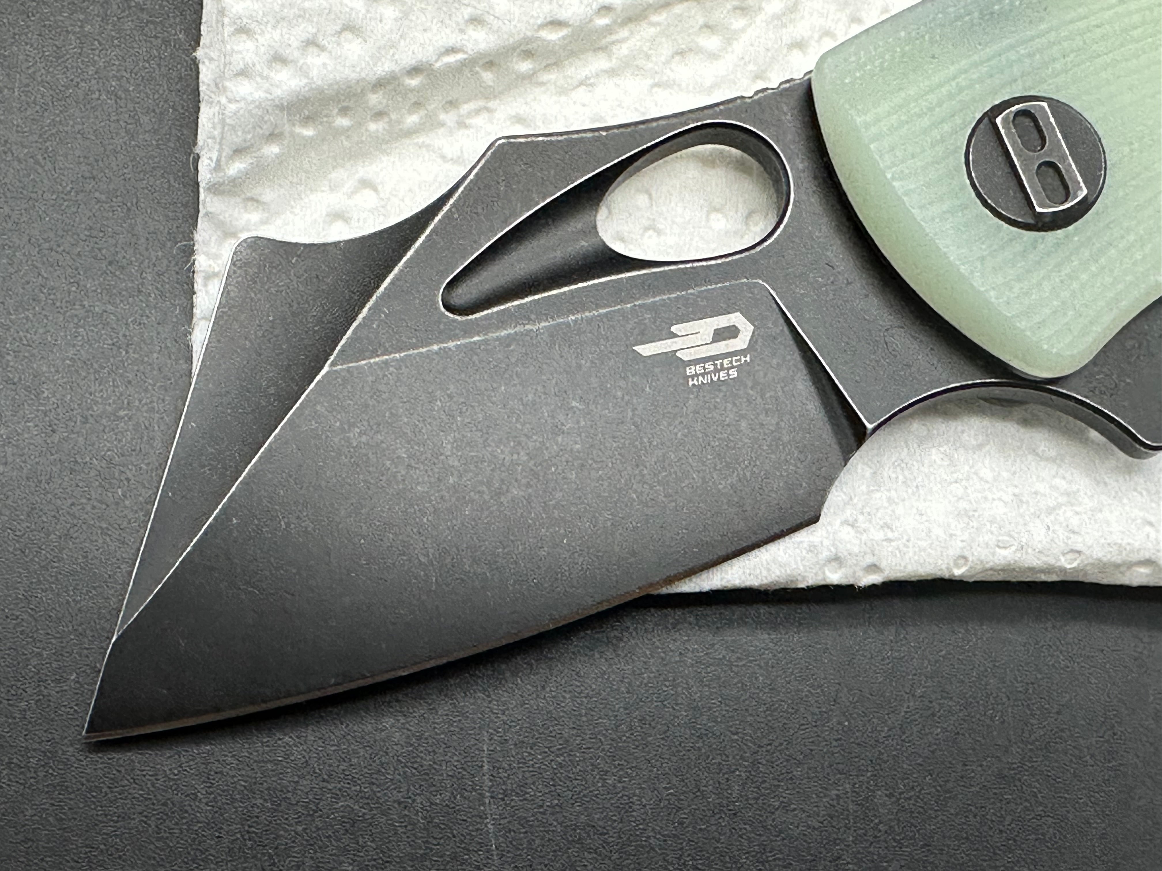 Bestech Lizard G-10 handle/D2 blade