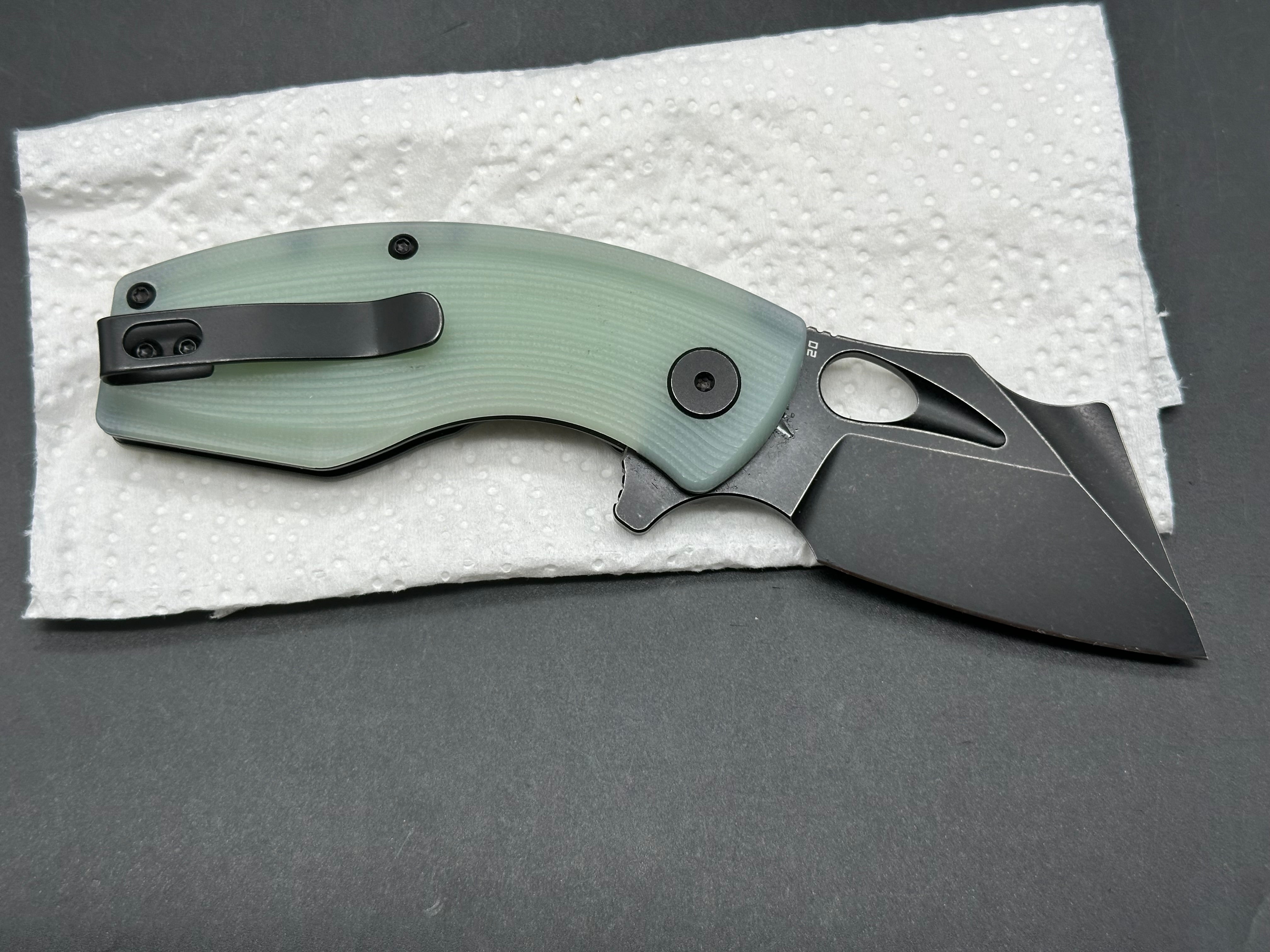 Bestech Lizard G-10 handle/D2 blade