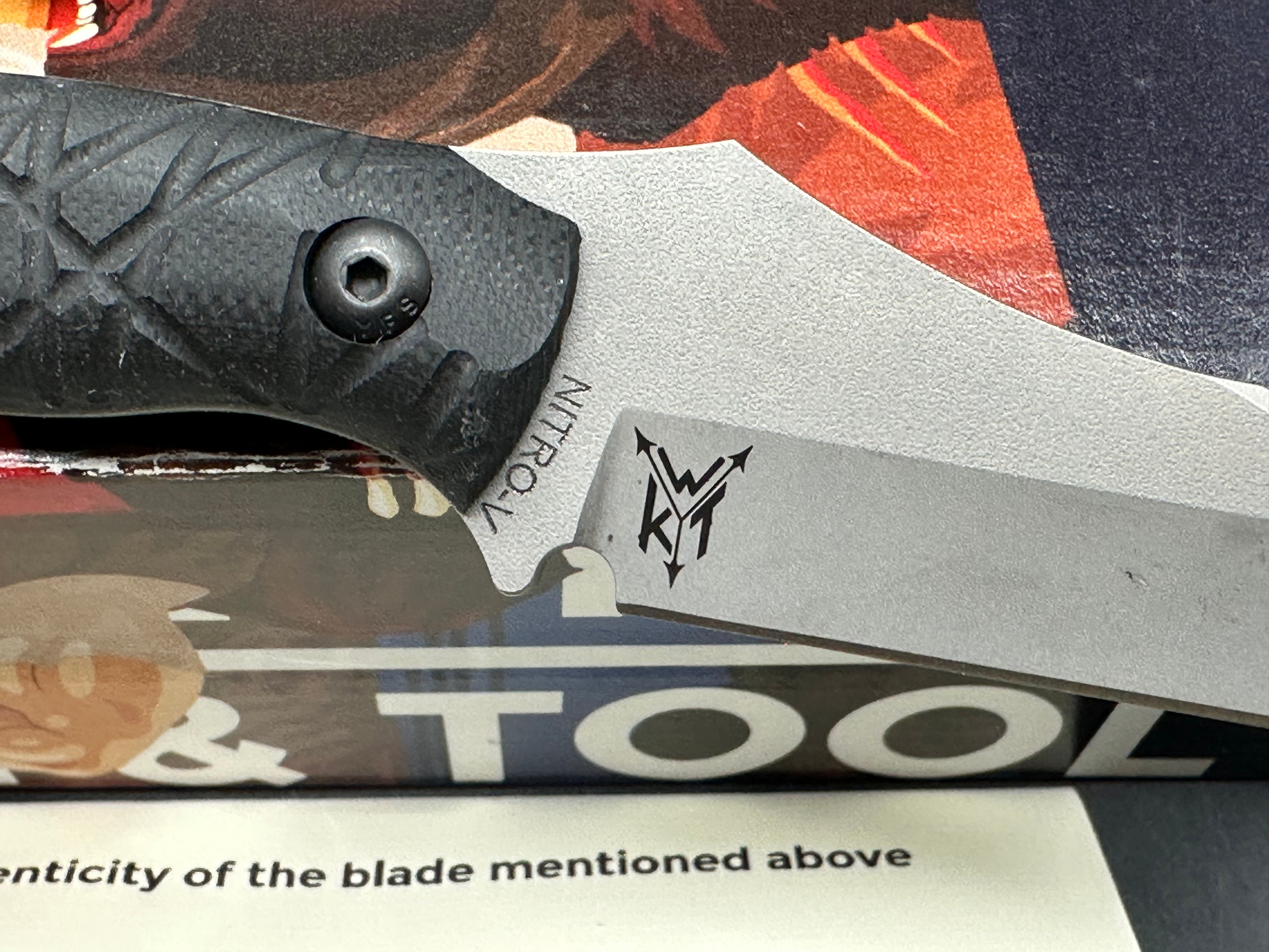 Wachtman Knife and Tool Kliff - Black G-10