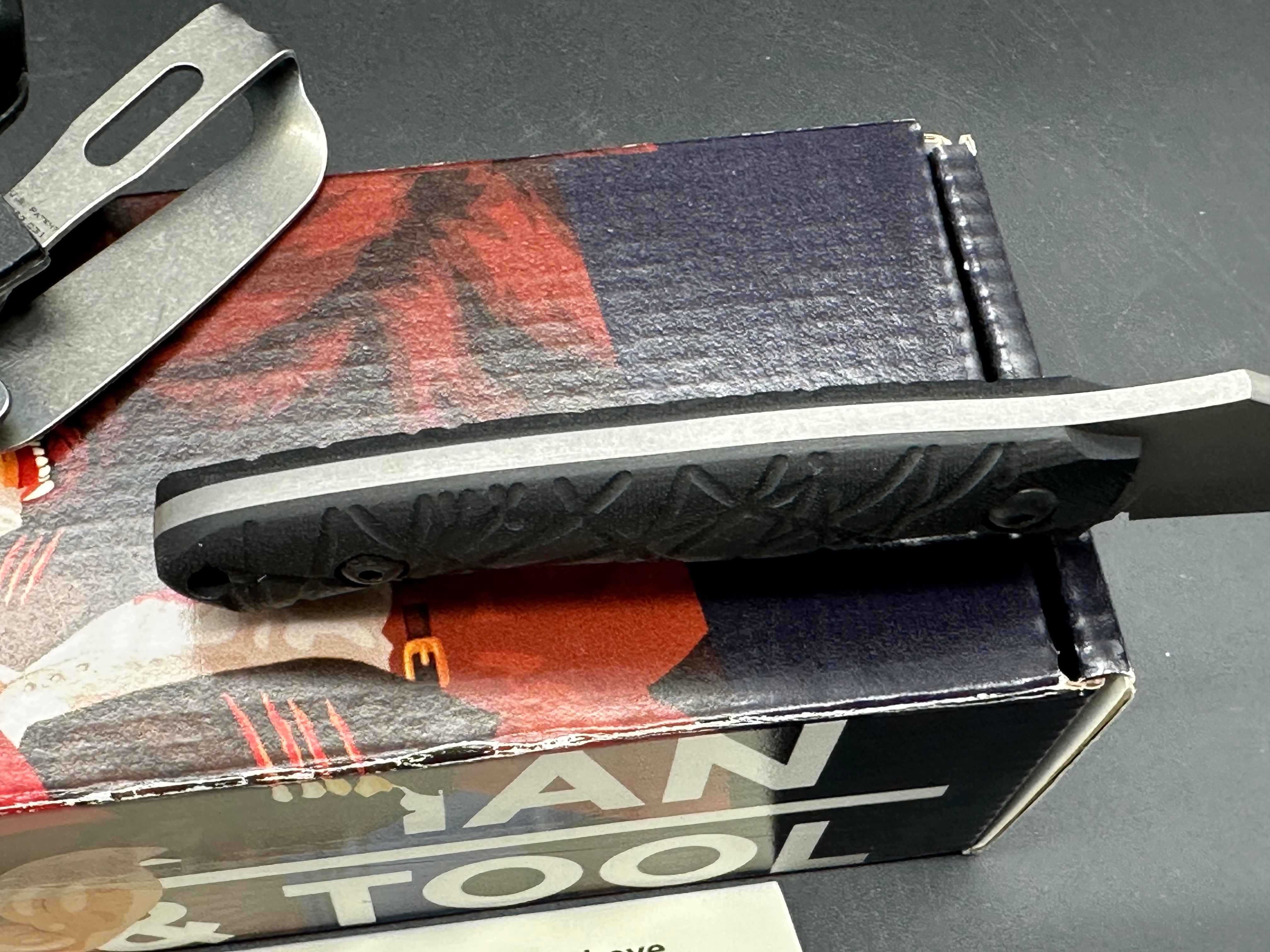Wachtman Knife and Tool Kliff - Black G-10